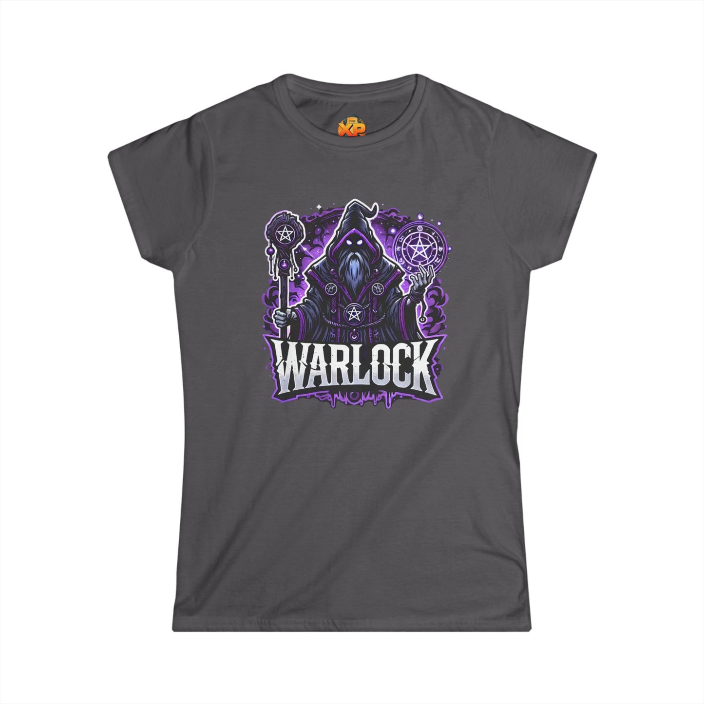 Warlock Cartoon - Women's Softstyle Tee