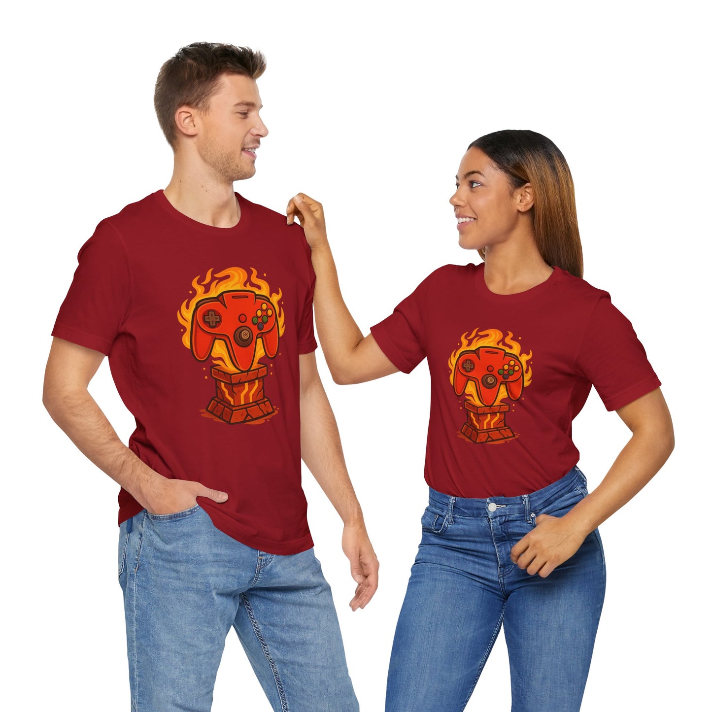 Controller of Power (The M) - Unisex Jersey Short Sleeve Tee