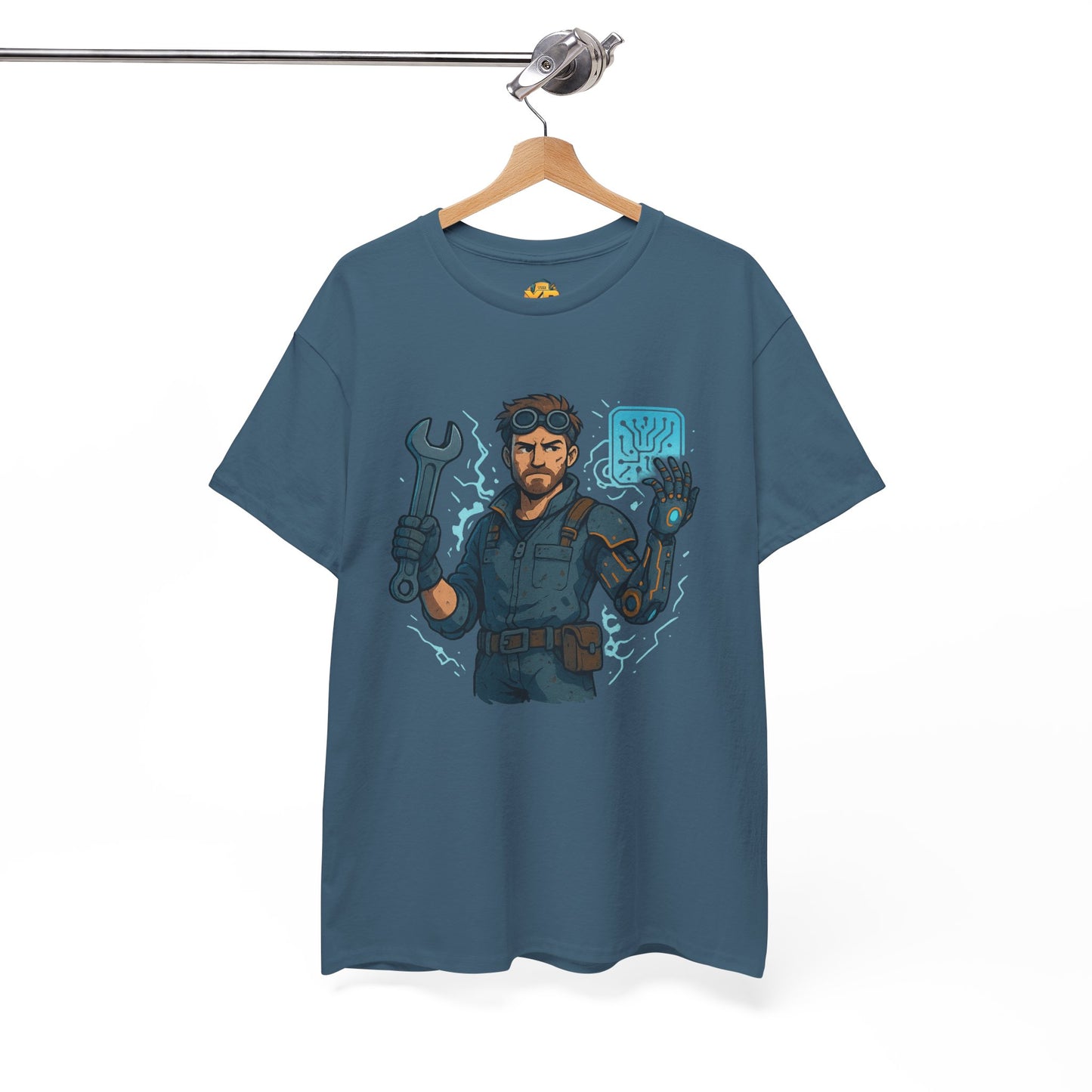 Nerdcore Icons - The Mech Engineer - Unisex Heavy Cotton Tee