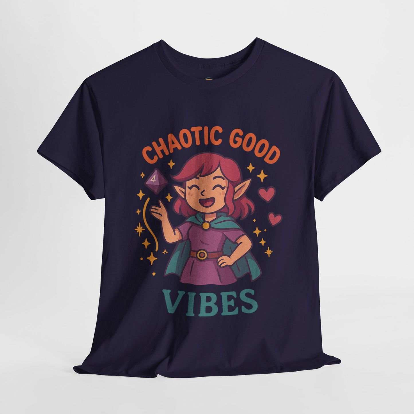 Chaotic Good Vibes - Women's Heavy Cotton Tee