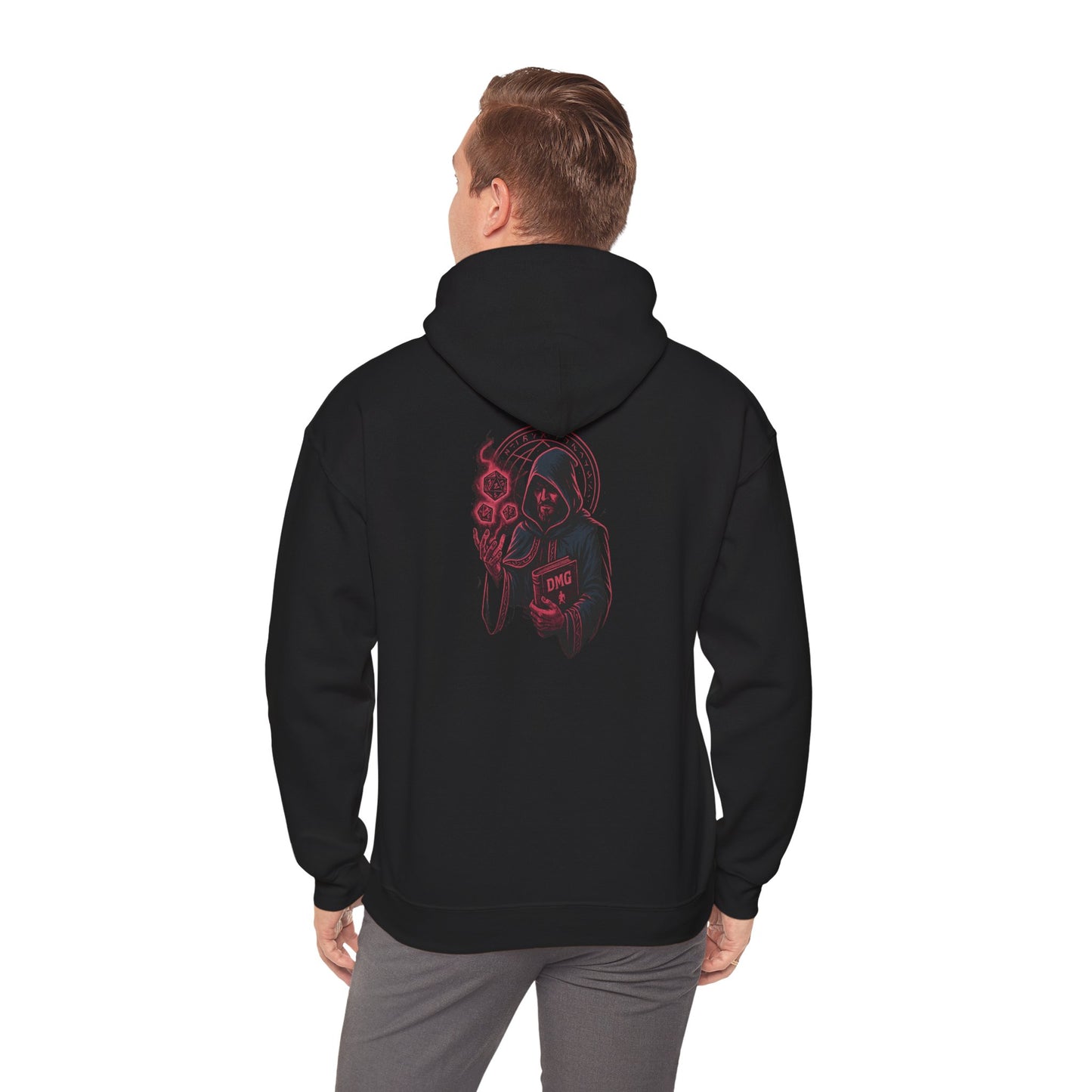Nercore Icons - The Dungeon Master (Red) - Unisex Heavy Blend™ Hoodie