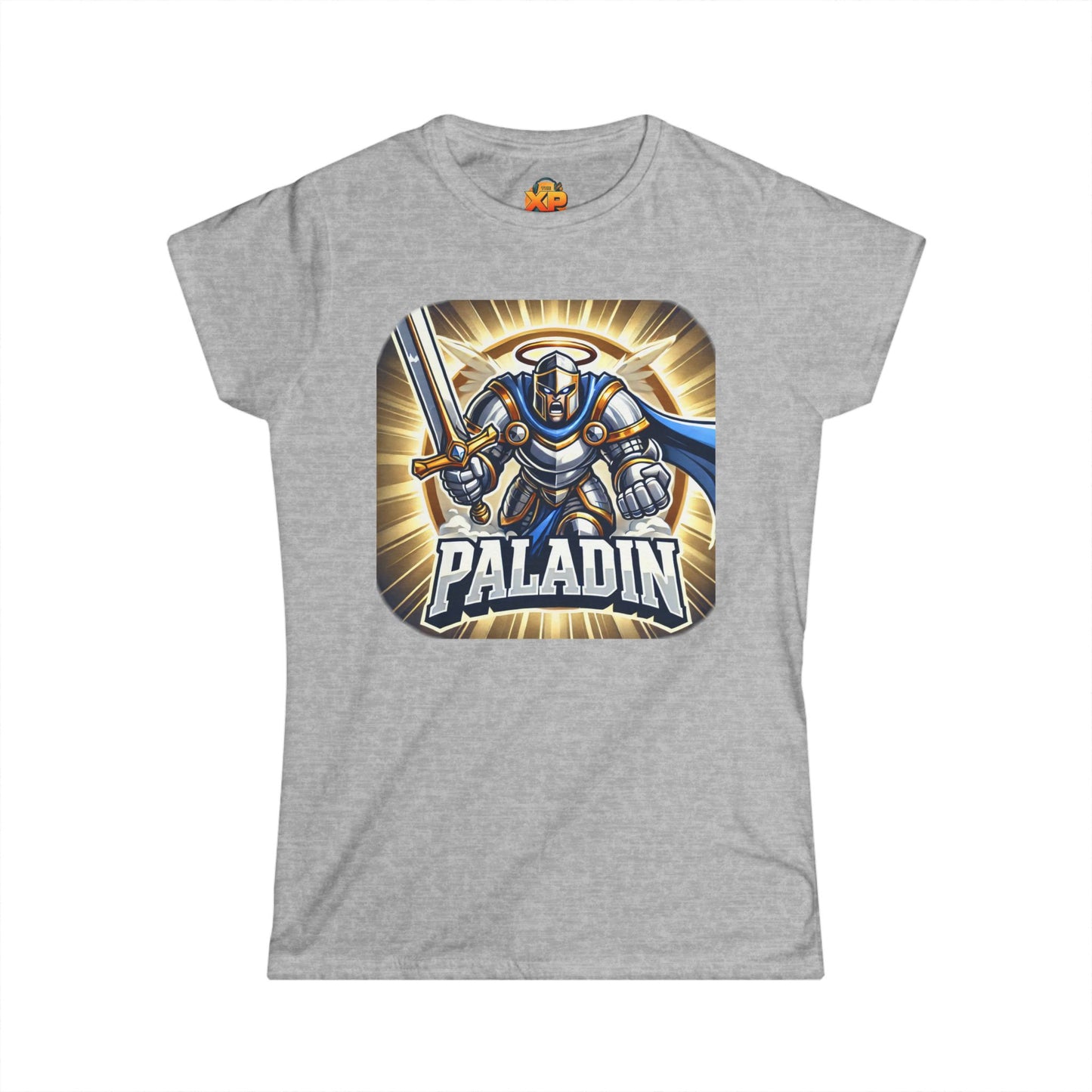 Paladin Cartoon - Women's Softstyle Tee