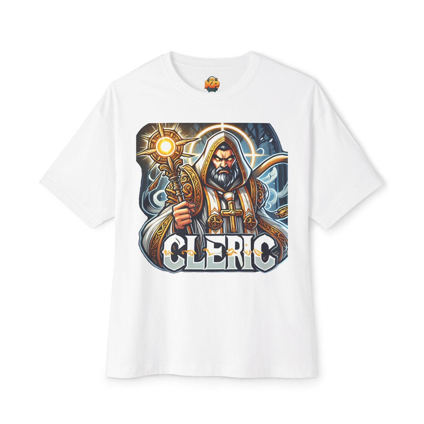Cleric Cartoon - Women's Oversized Boxy Tee