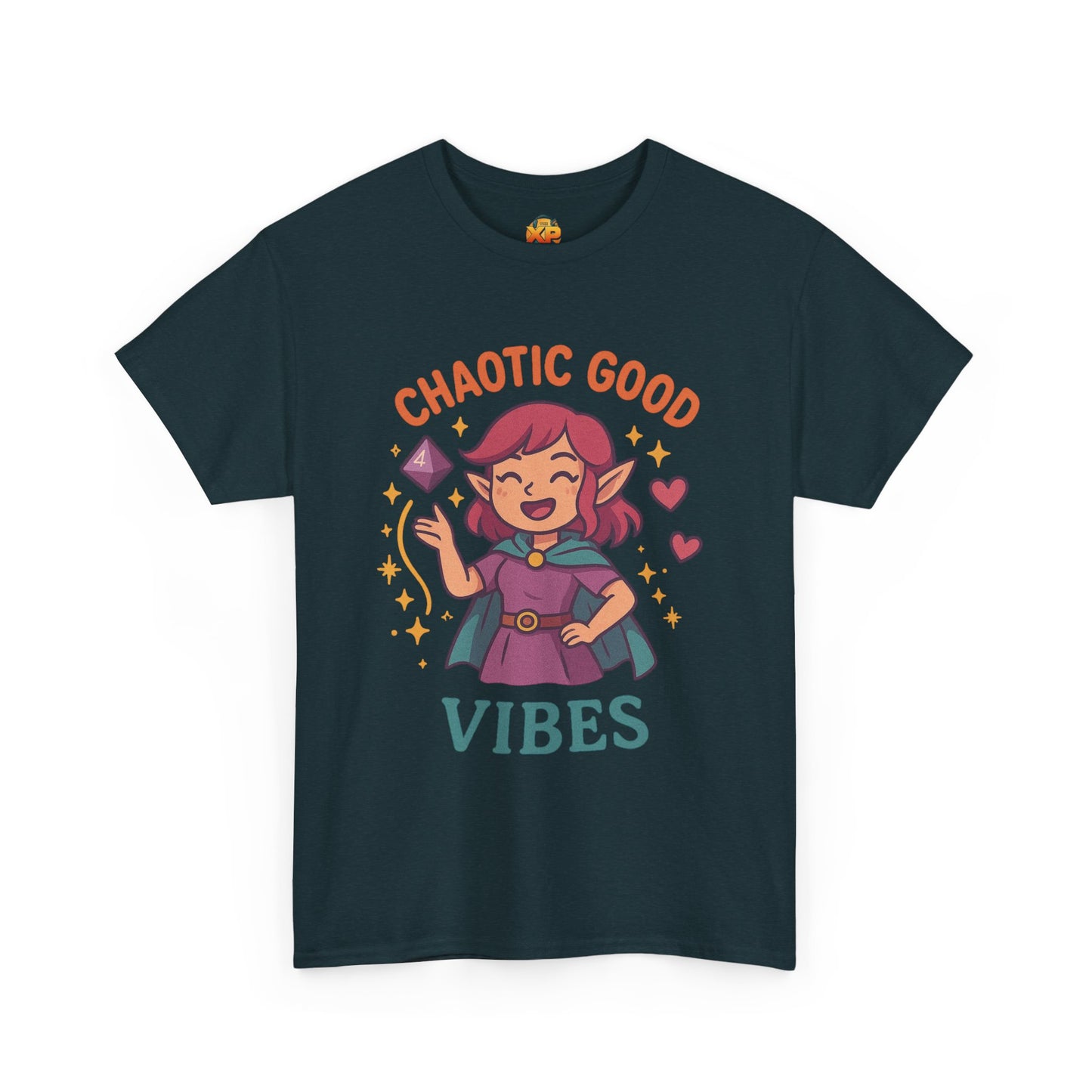 Chaotic Good Vibes - Women's Heavy Cotton Tee
