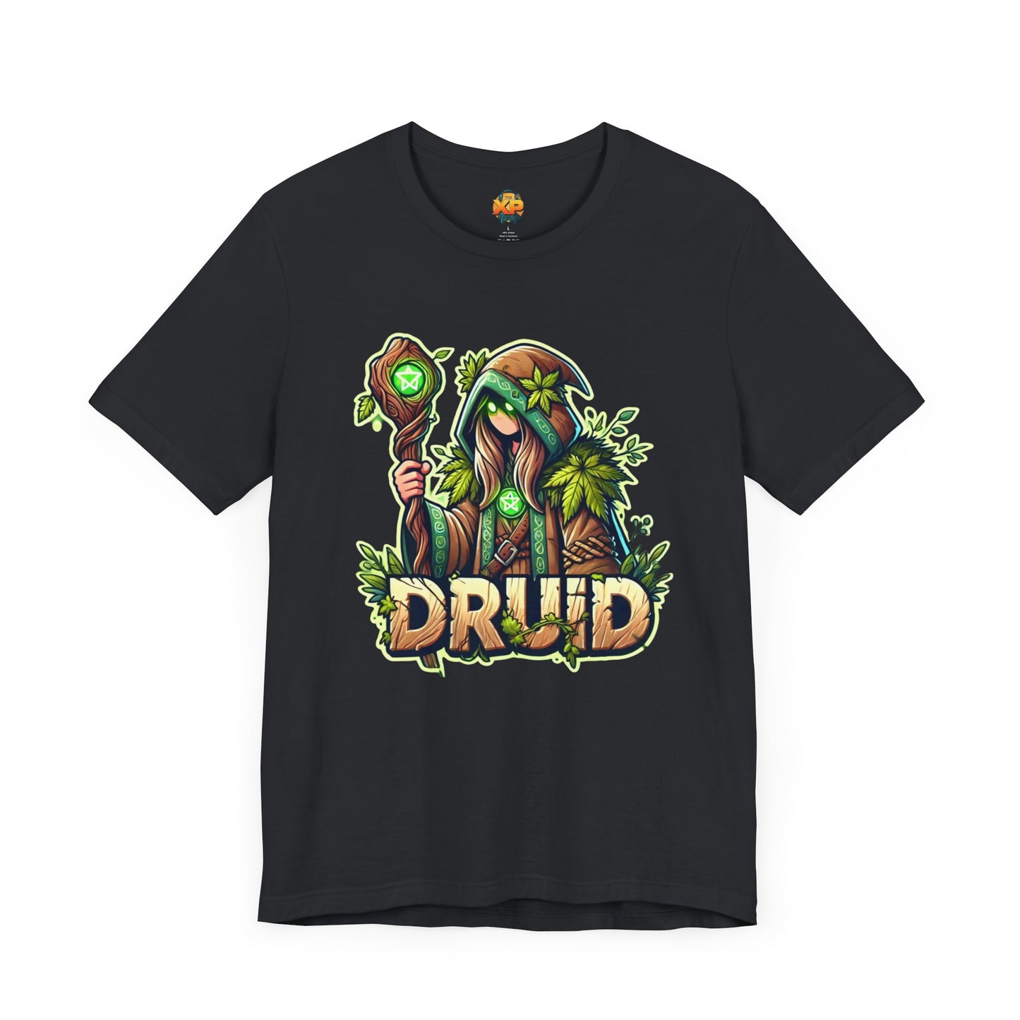 Druid Cartoon - Men's Jersey Short Sleeve Tee