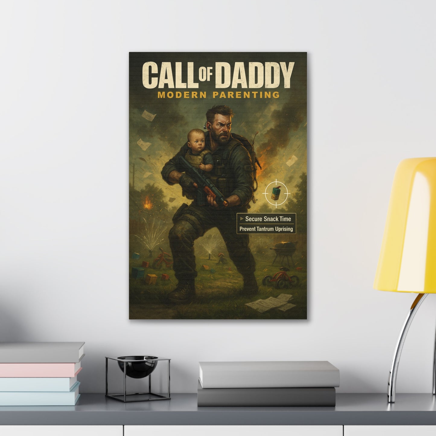 Call of Daddy Canvas Art - A CoD parody