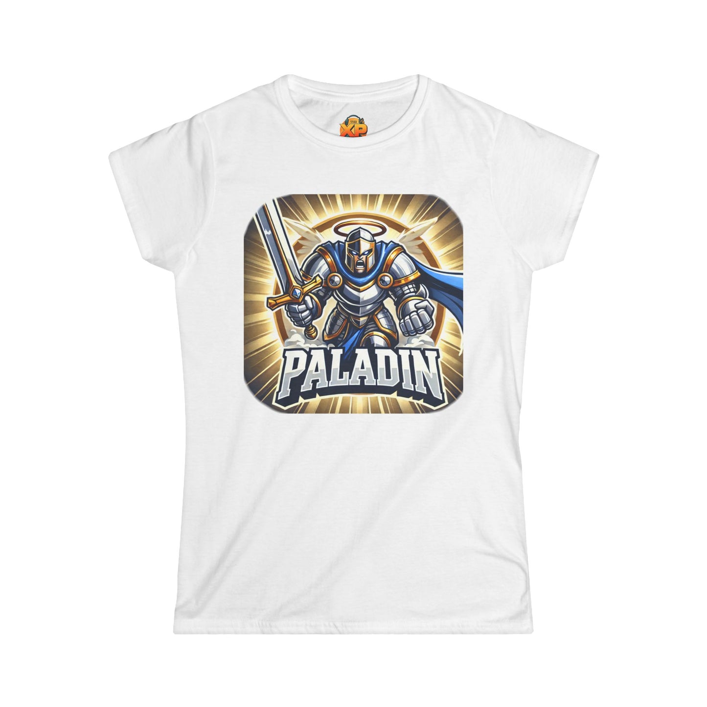 Paladin Cartoon - Women's Softstyle Tee