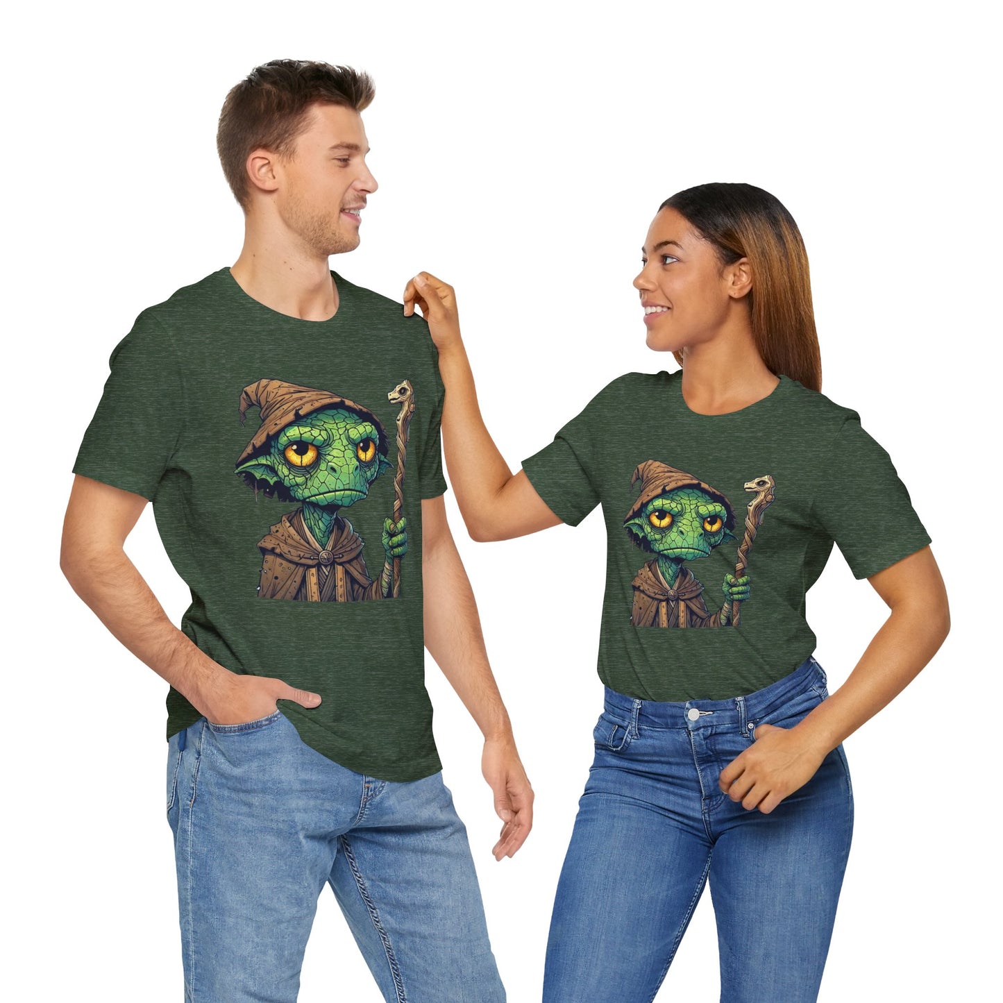 Wizard Lizard!! - Men's Jersey Short Sleeve Tee