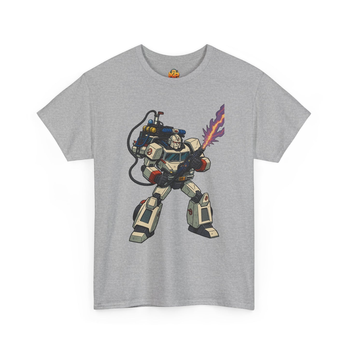 Ecto-1 Transformer Crossover - Men's Heavy Cotton T-Shirt