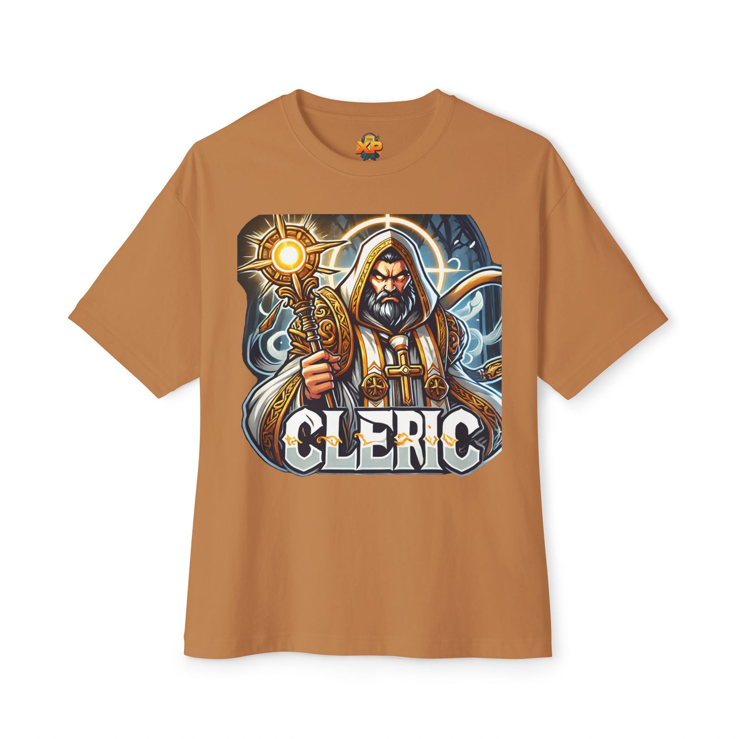 Cleric Cartoon - Women's Oversized Boxy Tee