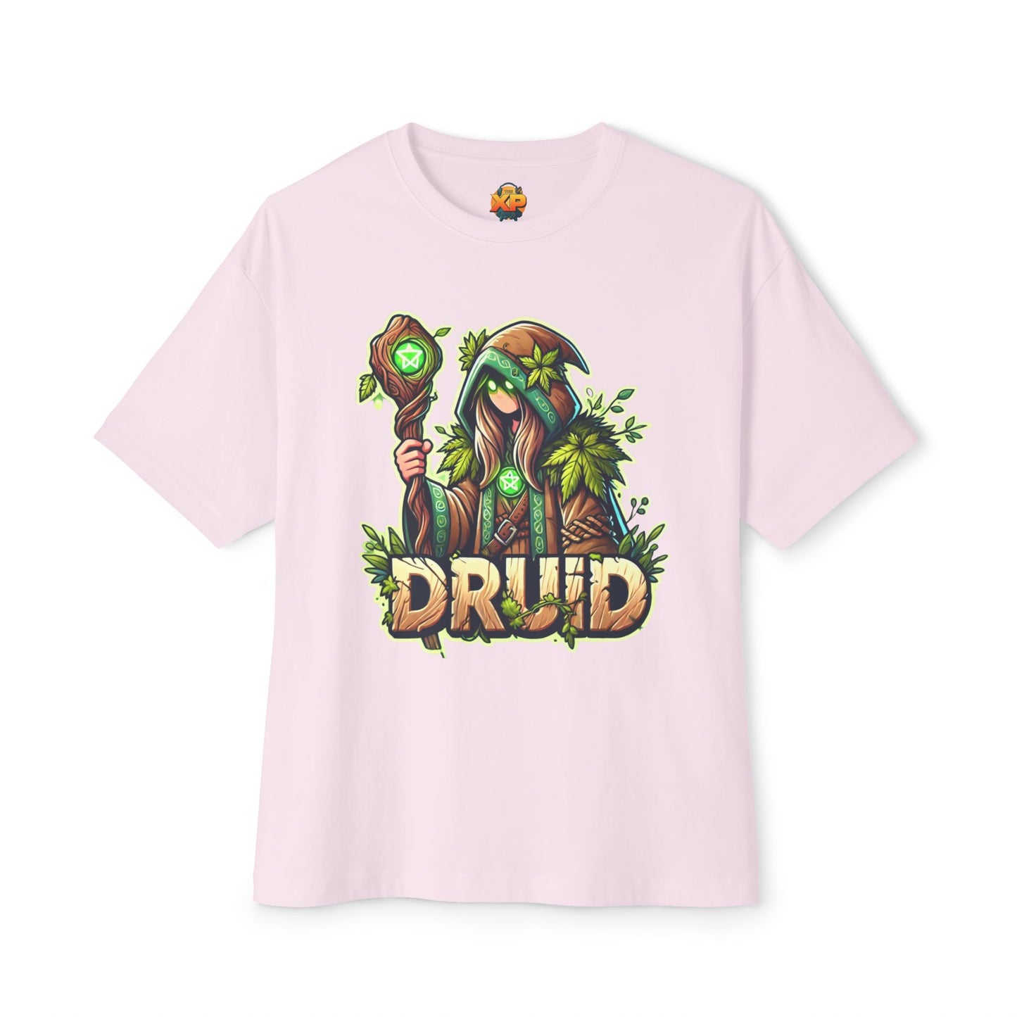 Druid Cartoon - Women's Oversized Boxy Tee
