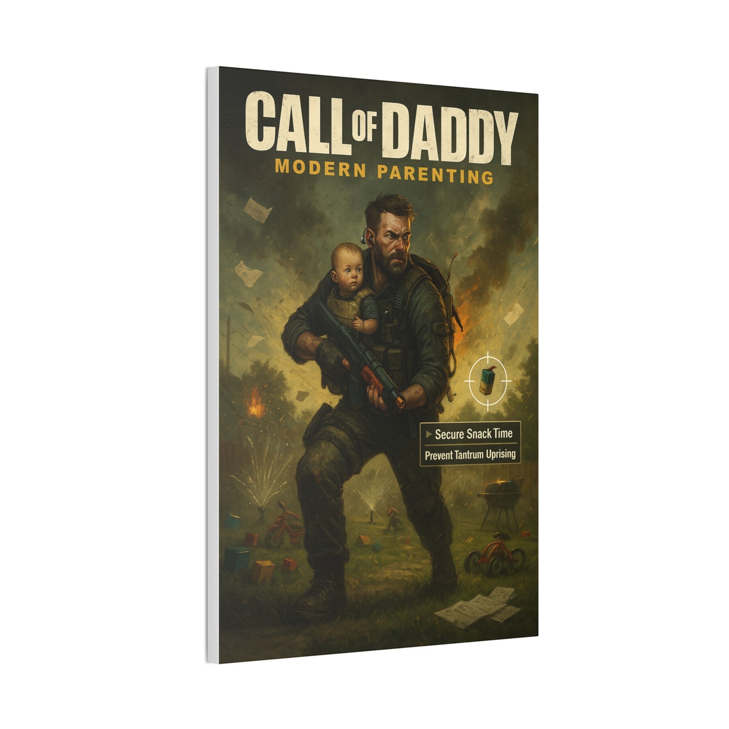 Call of Daddy Canvas Art - A CoD parody