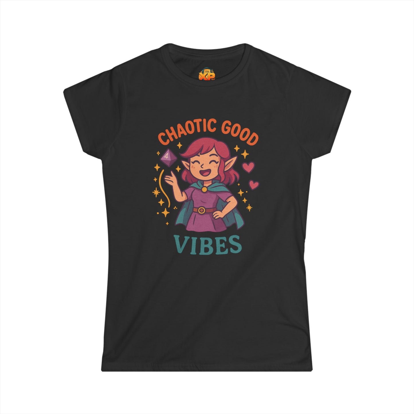 Chaotic Good Vibes - Women's Softstyle Tee