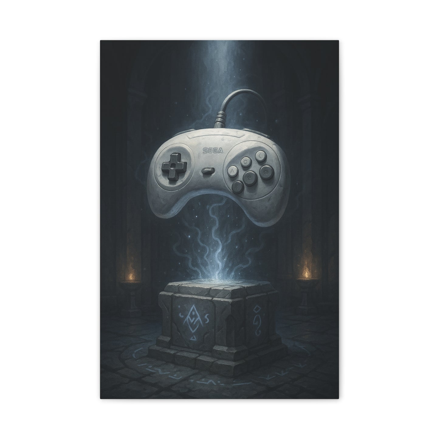 Controller of Power (SMD) Canvas Print