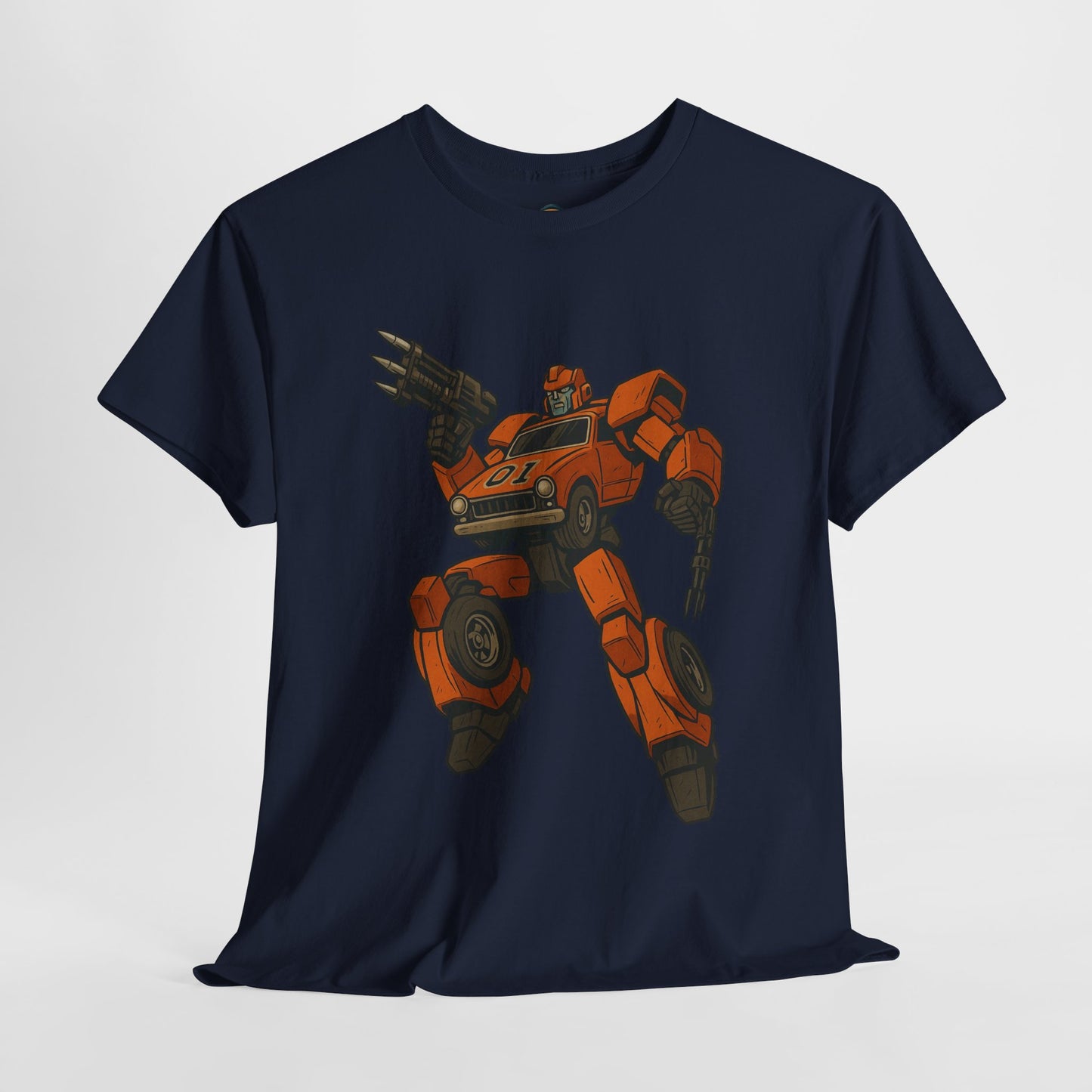 General Lee Transformer Crossover - Men's Heavy Cotton T-Shirt