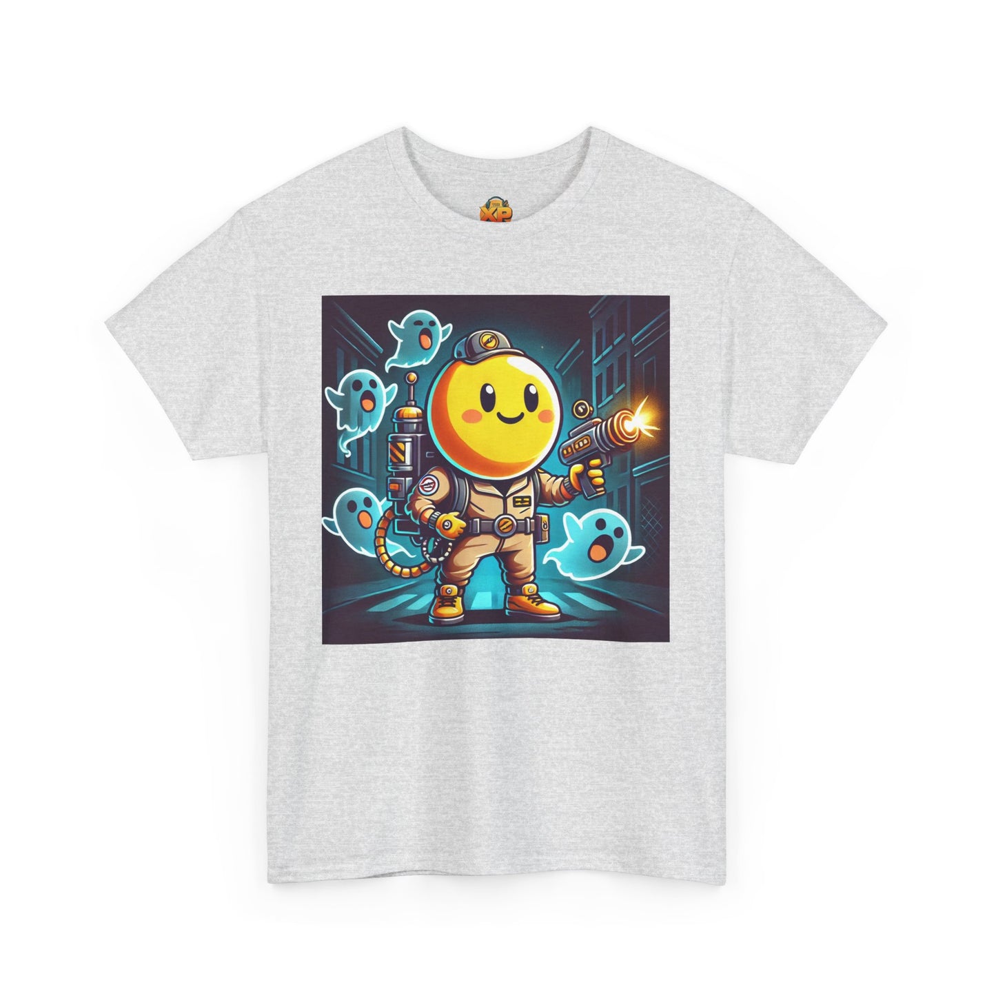Ghost Hunting Yellow Dude - Men's Heavy Cotton Tee