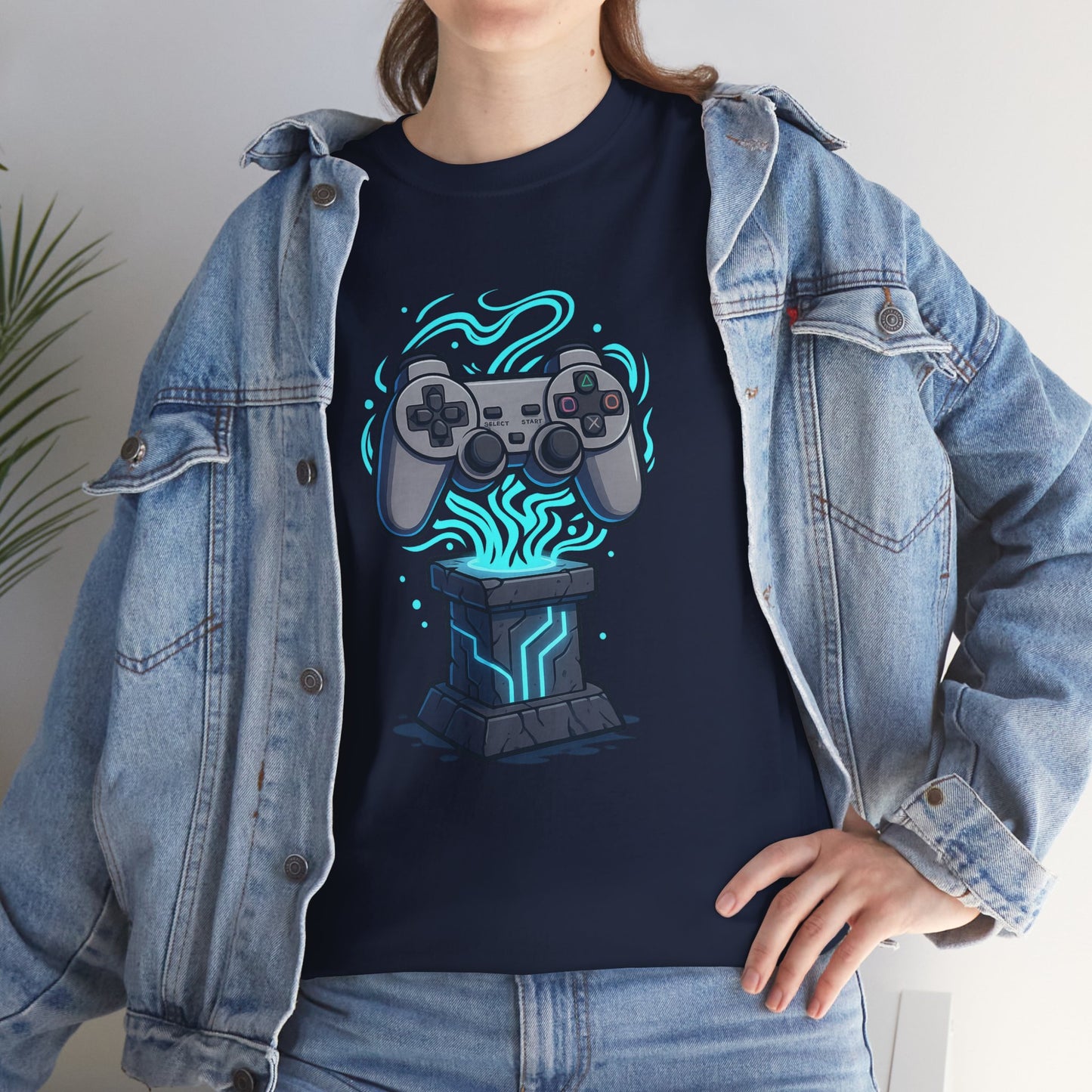 Controller of Power (PS) - Unisex Heavy Cotton Tee