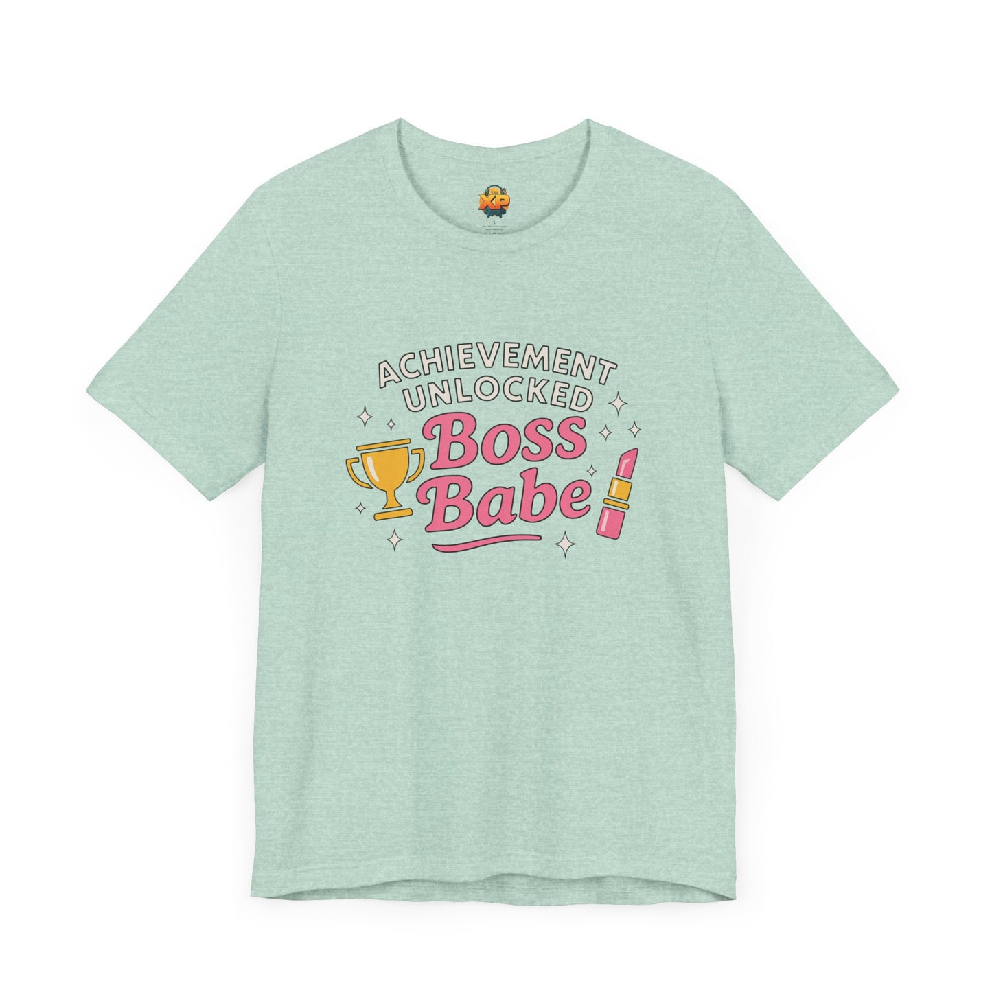 Achievement Unlocked Boss Babe - Women's Jersey Short Sleeve Tee