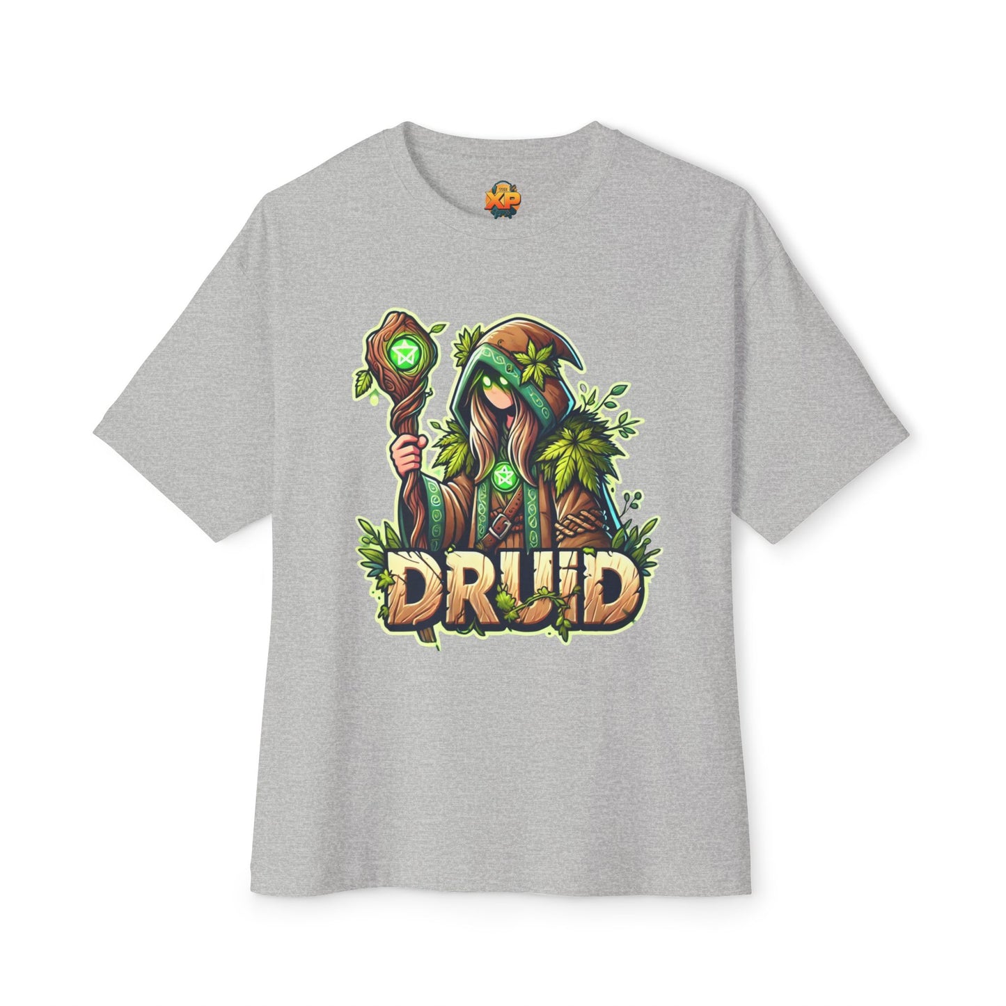 Druid Cartoon - Women's Oversized Boxy Tee