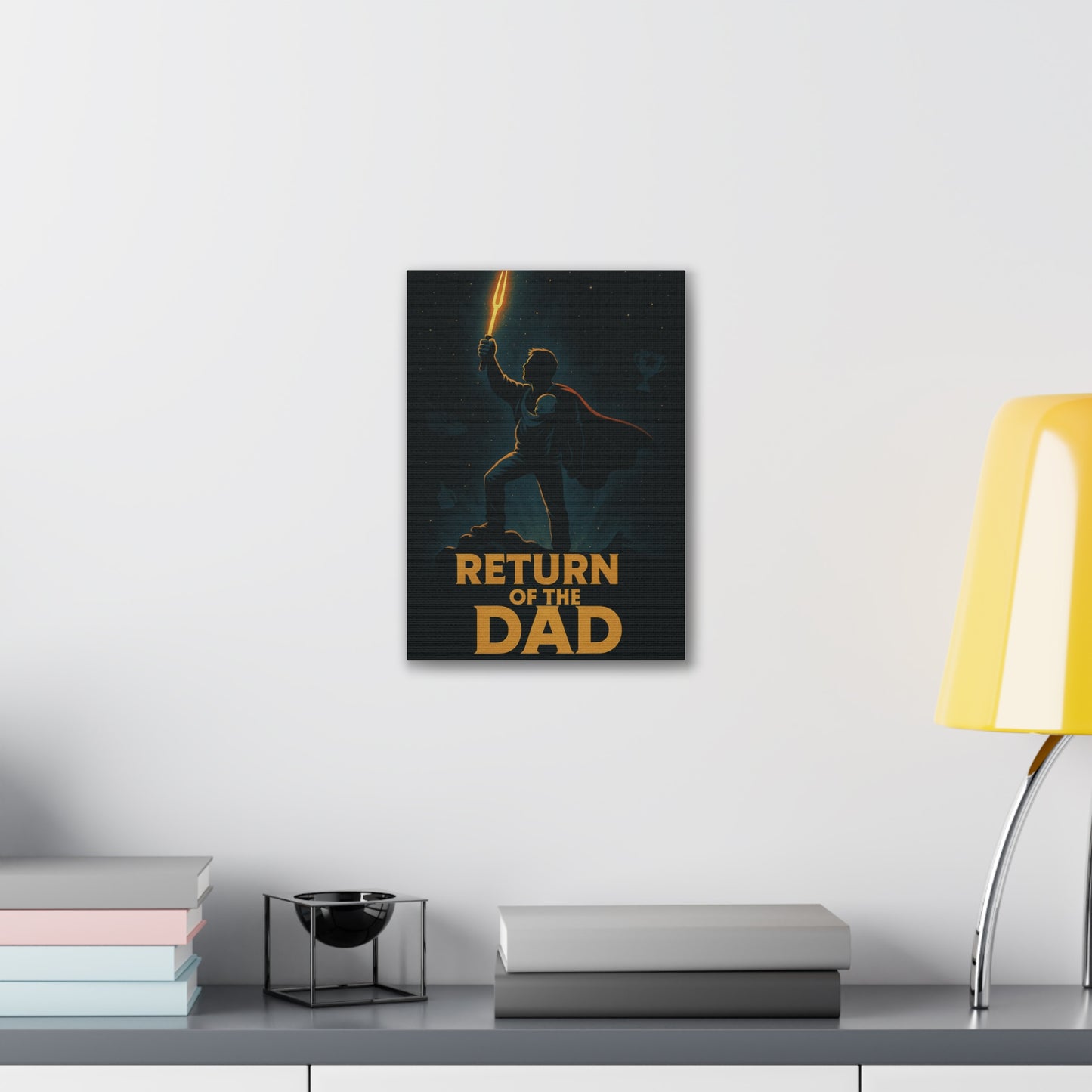 Return of the Dad Canvas Art - A Return of the Jedi Parody