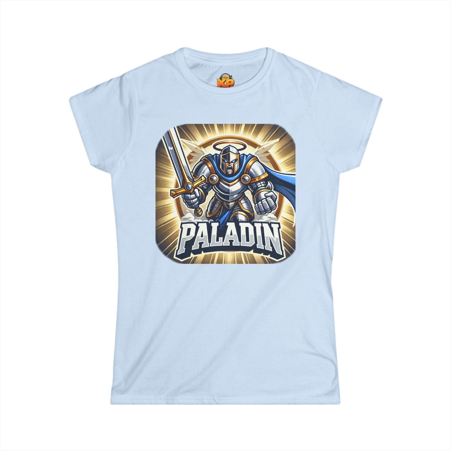 Paladin Cartoon - Women's Softstyle Tee