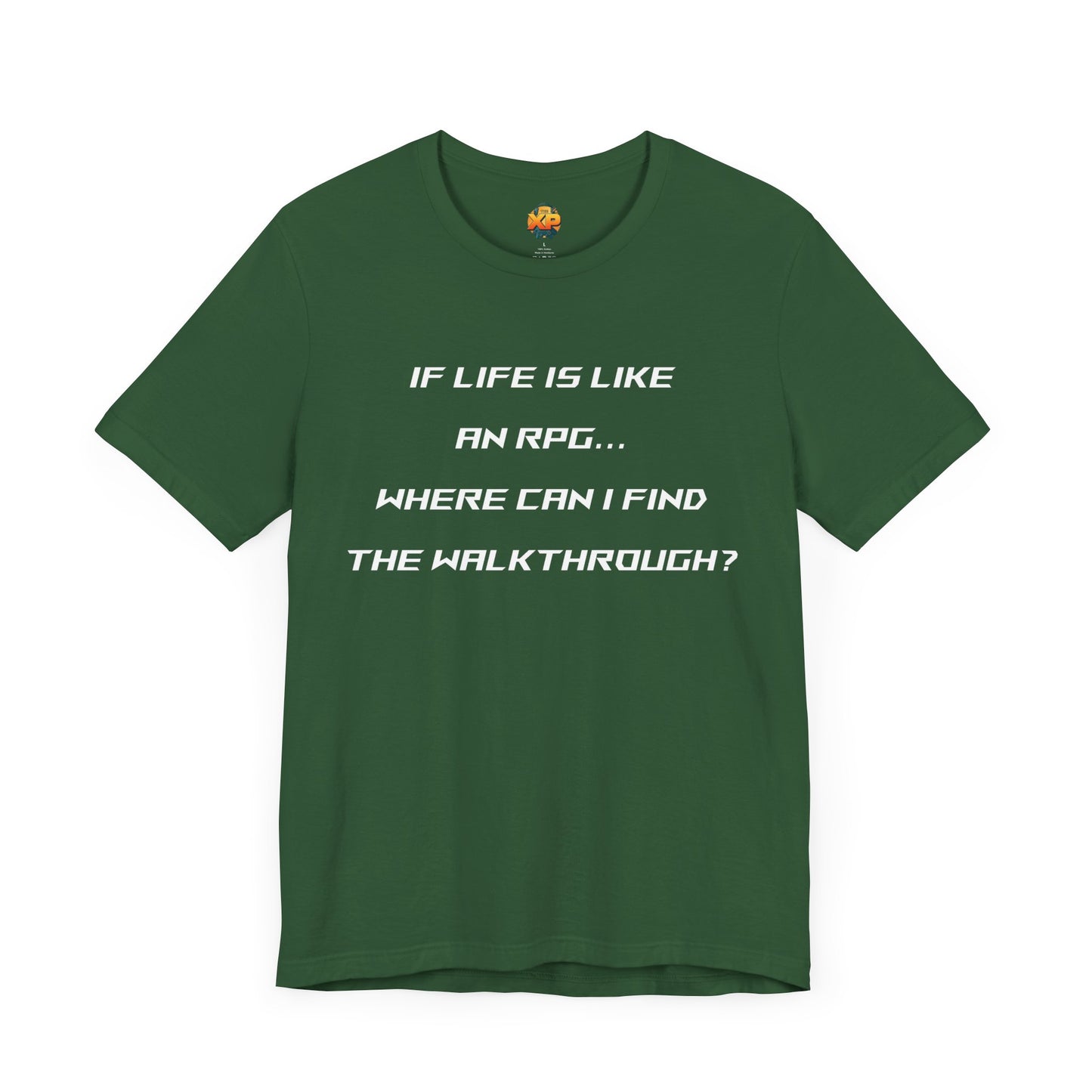 Where is my Walkthrough Guide? Men's Jersey Short Sleeve Tee