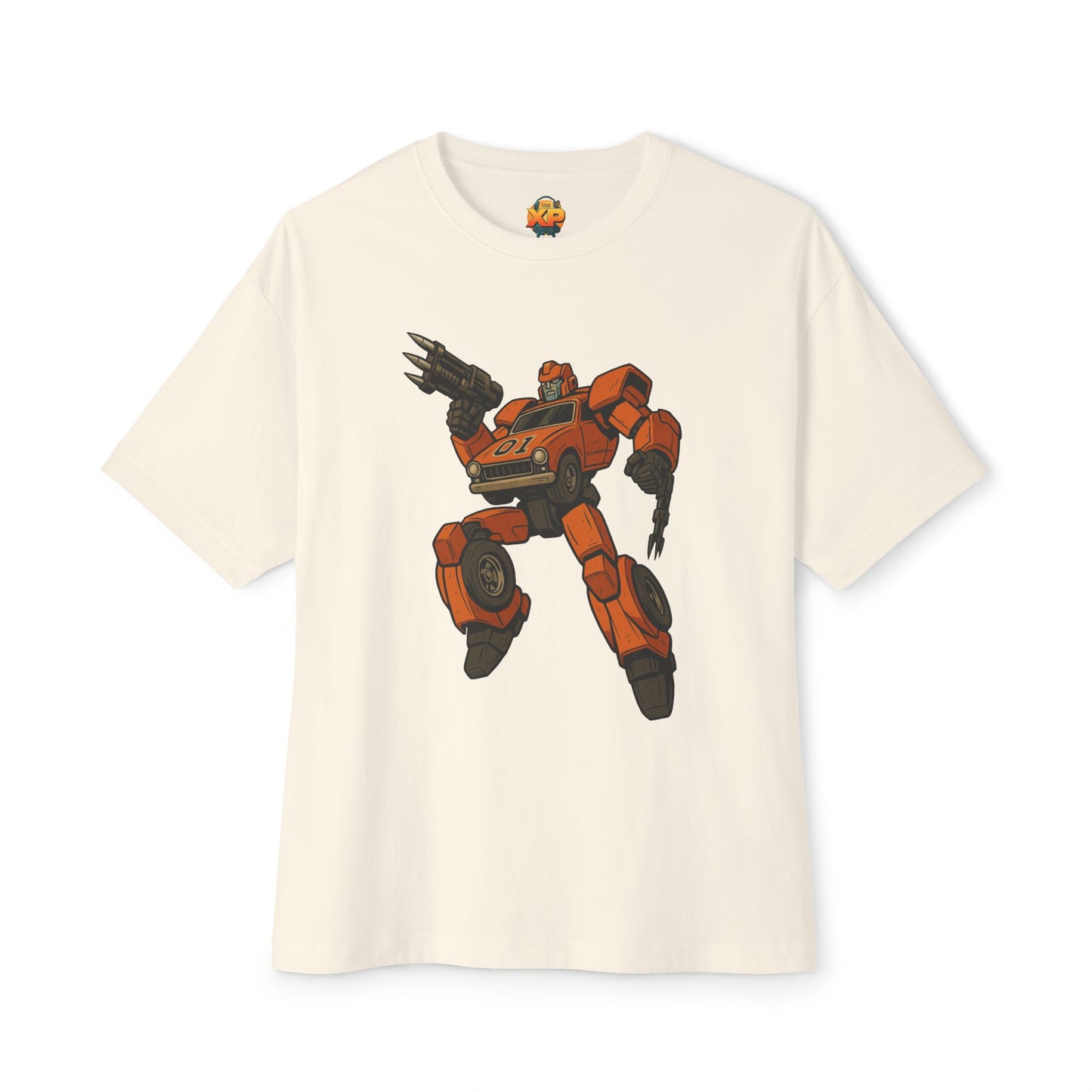 General Lee Transformer Crossover - Women's Oversized Boxy Tee