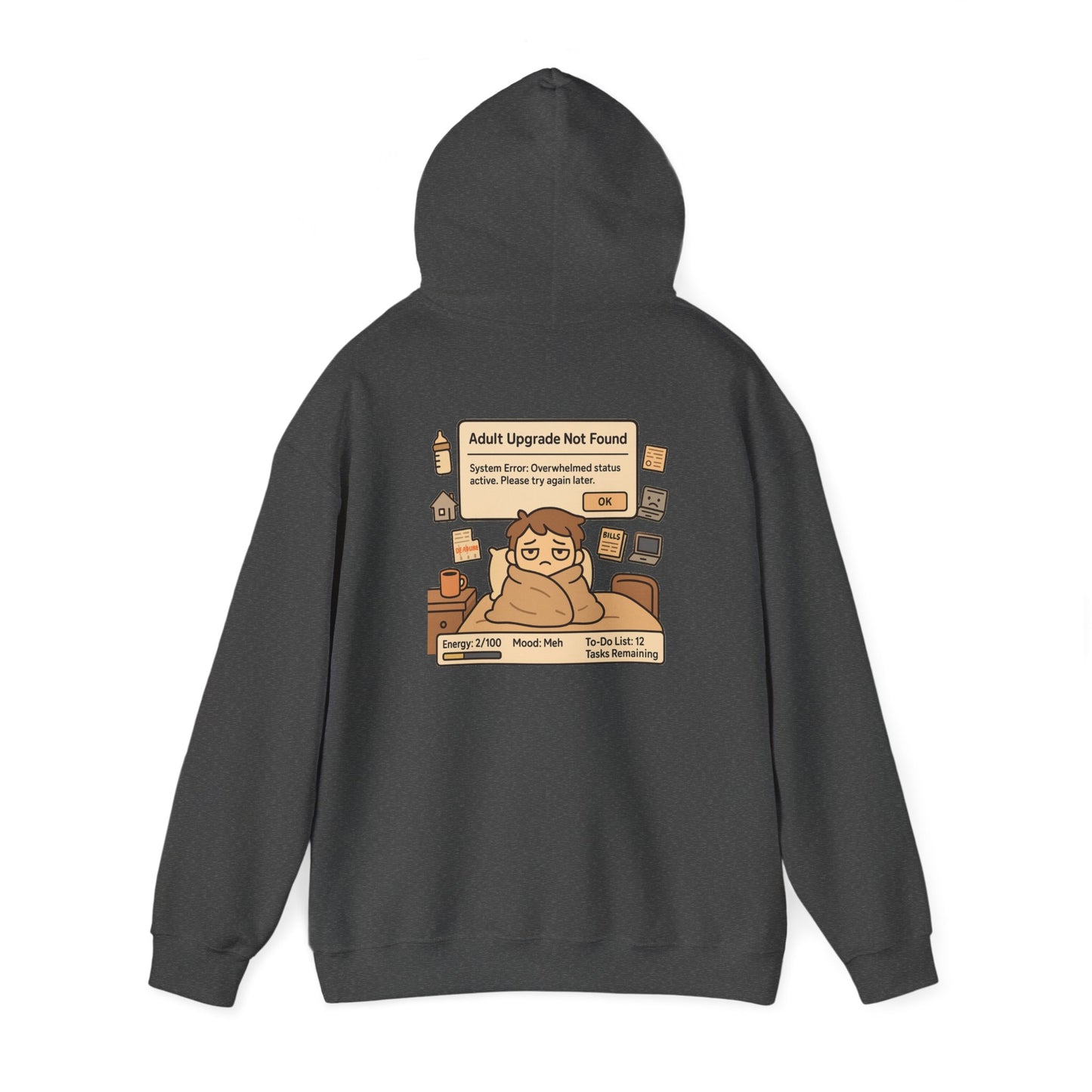 "Adult Upgrade Not Found" - Unisex Heavy Blend™ Hoodie