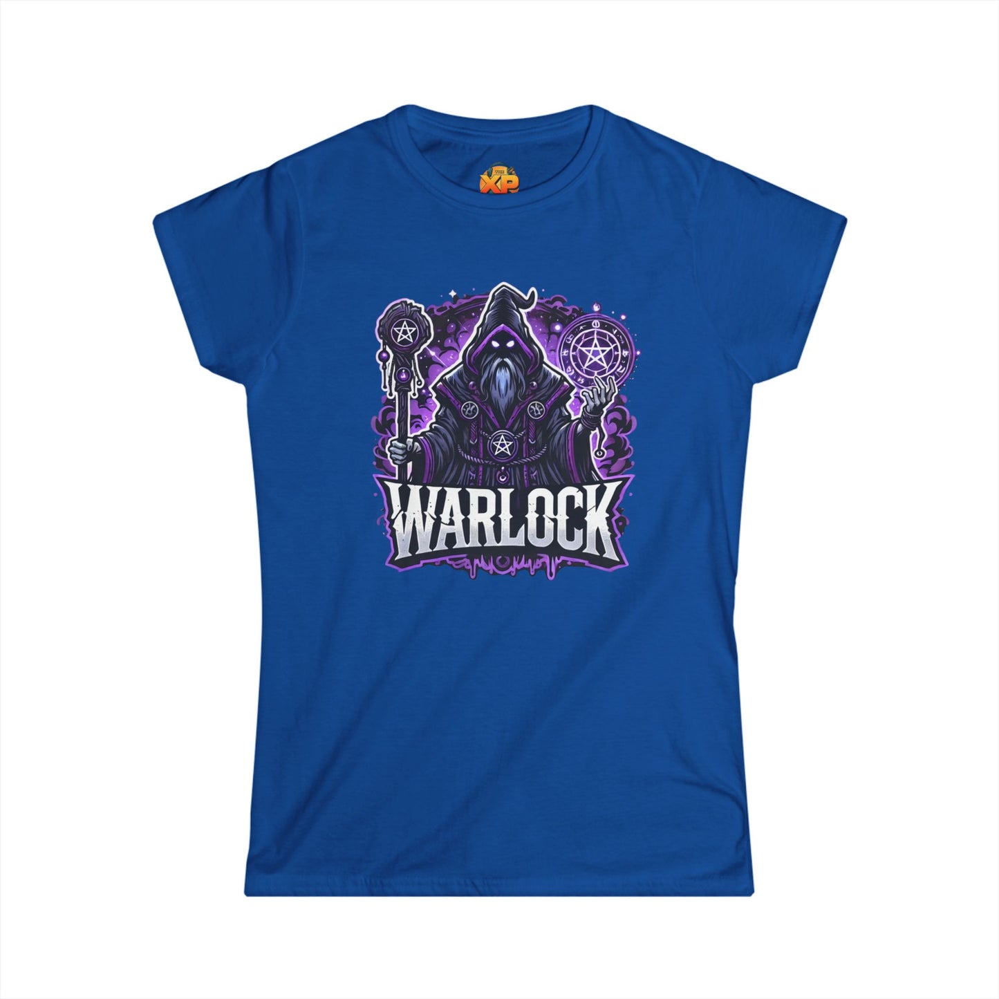 Warlock Cartoon - Women's Softstyle Tee