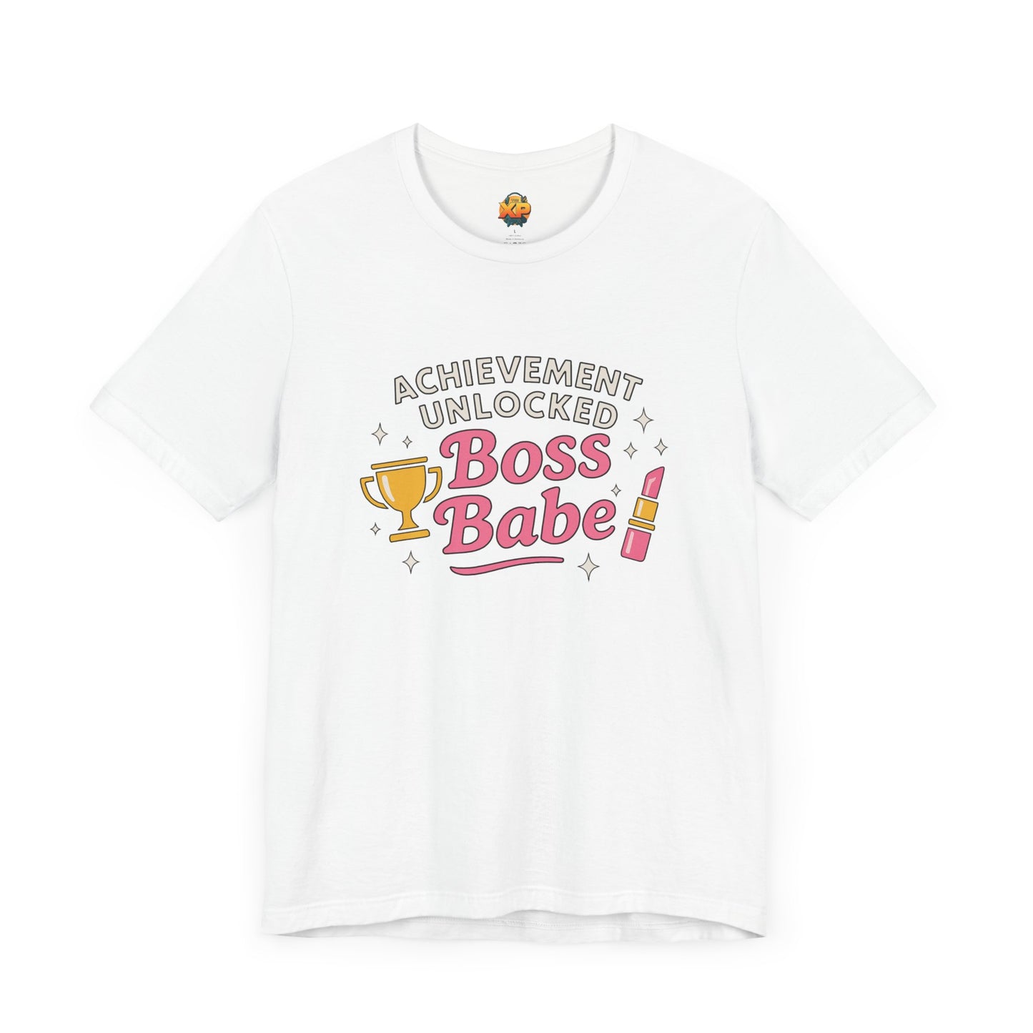 Achievement Unlocked Boss Babe - Women's Jersey Short Sleeve Tee