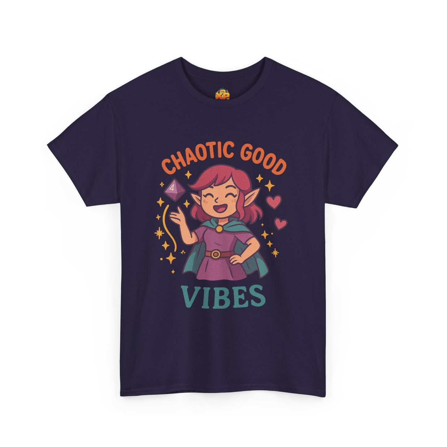 Chaotic Good Vibes - Women's Heavy Cotton Tee
