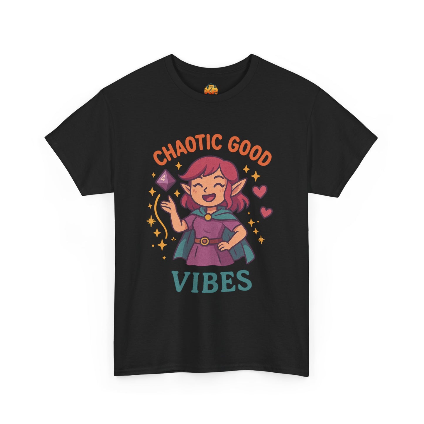 Chaotic Good Vibes - Women's Heavy Cotton Tee