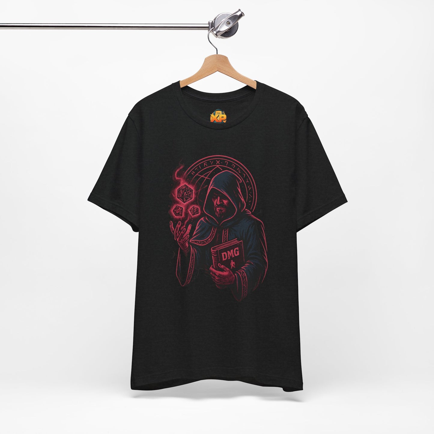 Nerdcore Icons - The Dungeon Master (Red) - Unisex Jersey Short Sleeve Tee