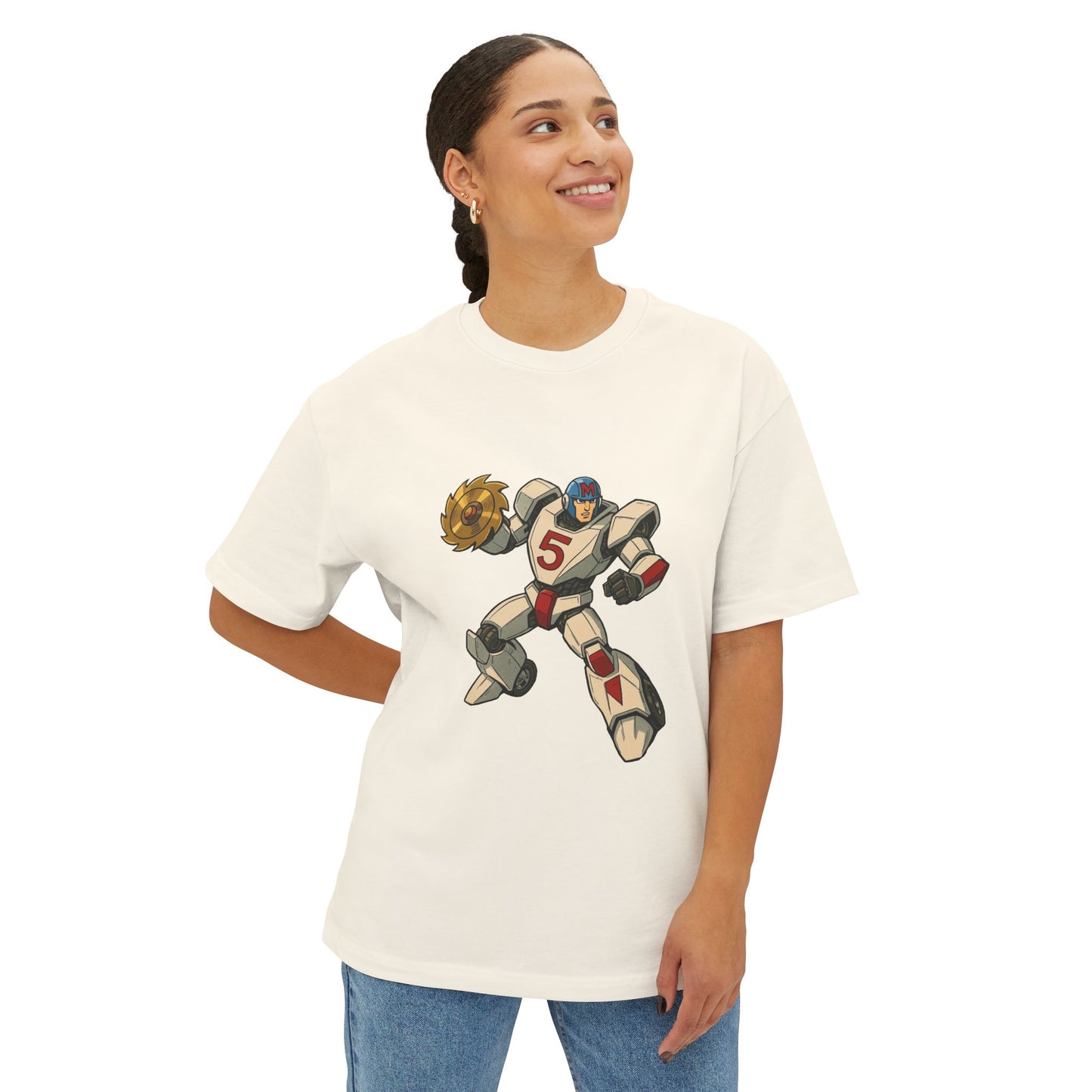 Mach 5 Transformer Crossover - Women's Oversized Boxy Tee