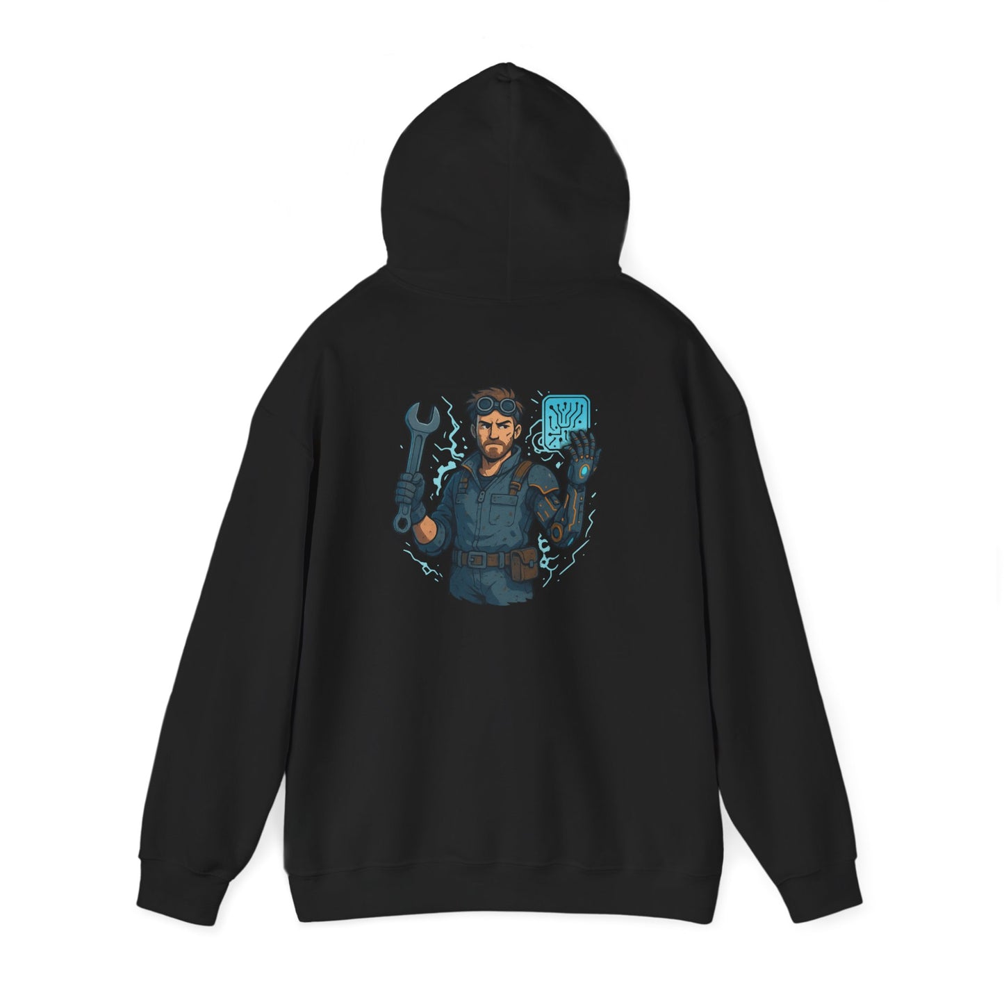 Nerdcore Icons - The Mech Engineer - Unisex Heavy Blend™ Hoodie
