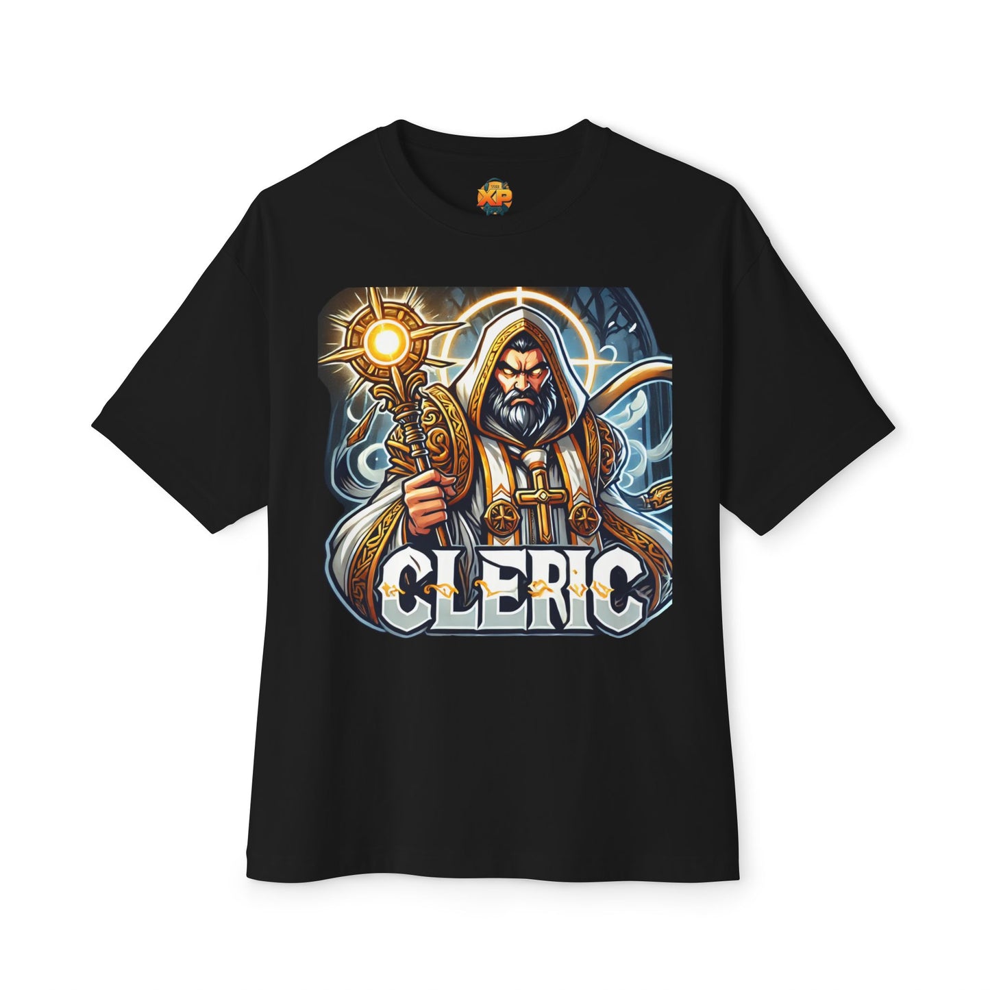Cleric Cartoon - Women's Oversized Boxy Tee