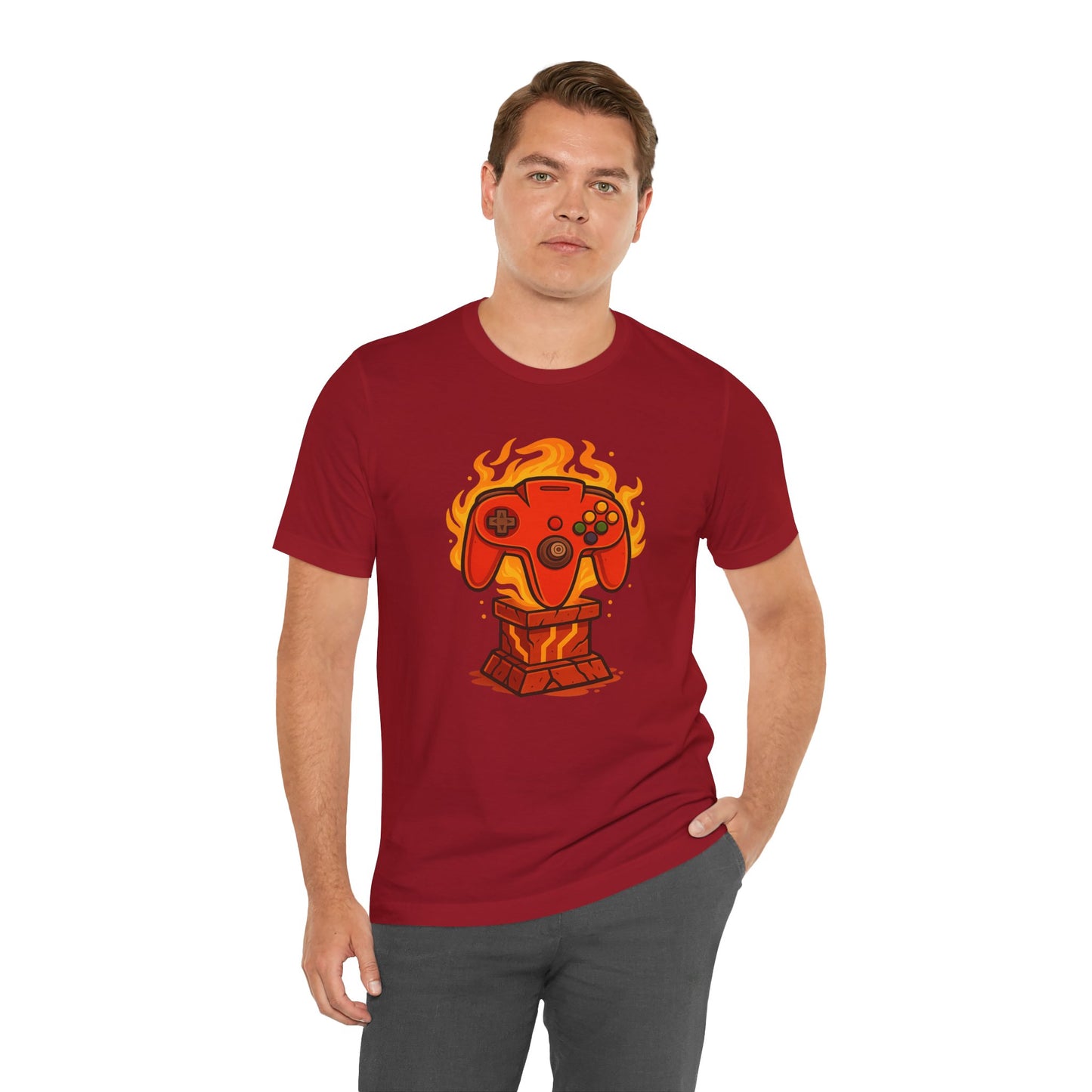 Controller of Power (The M) - Unisex Jersey Short Sleeve Tee