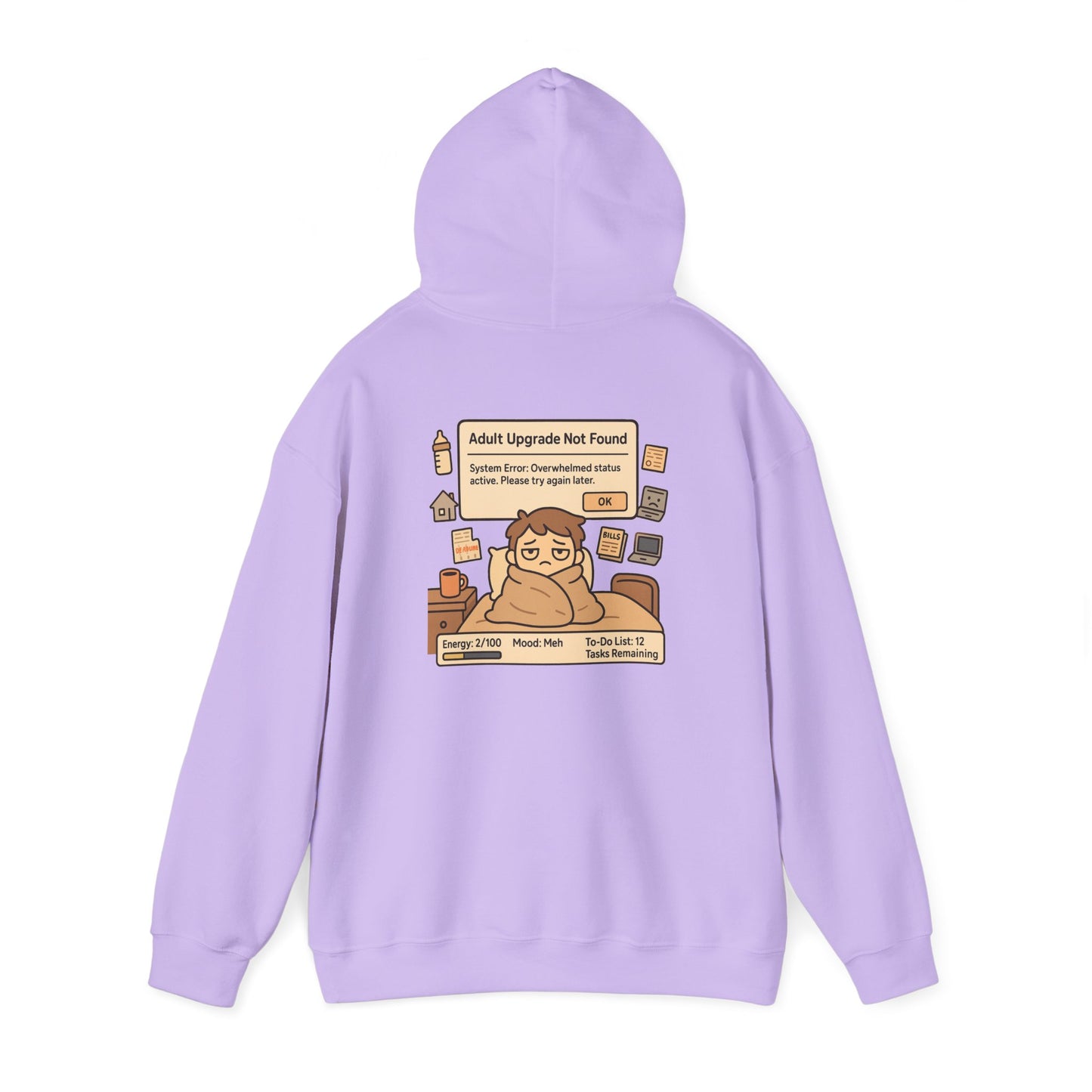 "Adult Upgrade Not Found" - Unisex Heavy Blend™ Hoodie