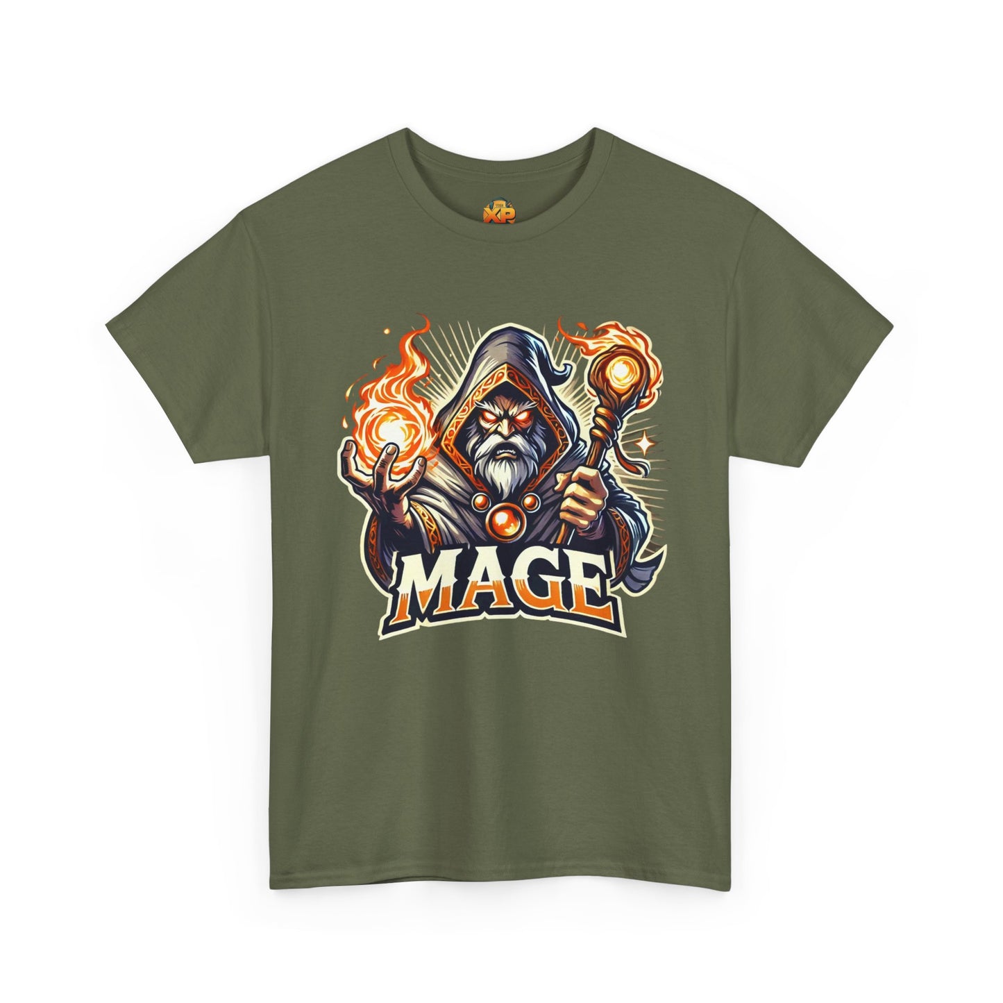 Mage Cartoon - Men's Heavy Cotton Tee