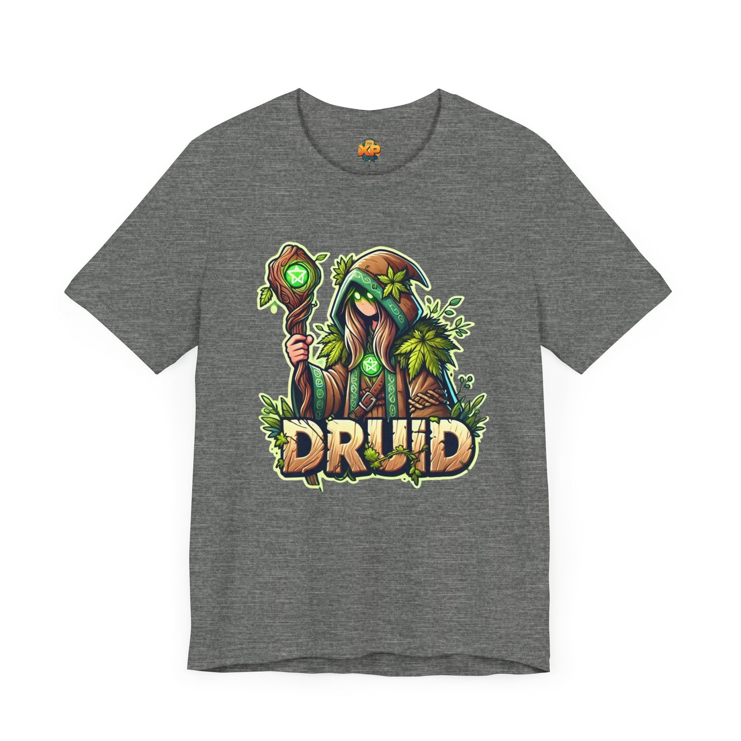 Druid Cartoon - Men's Jersey Short Sleeve Tee