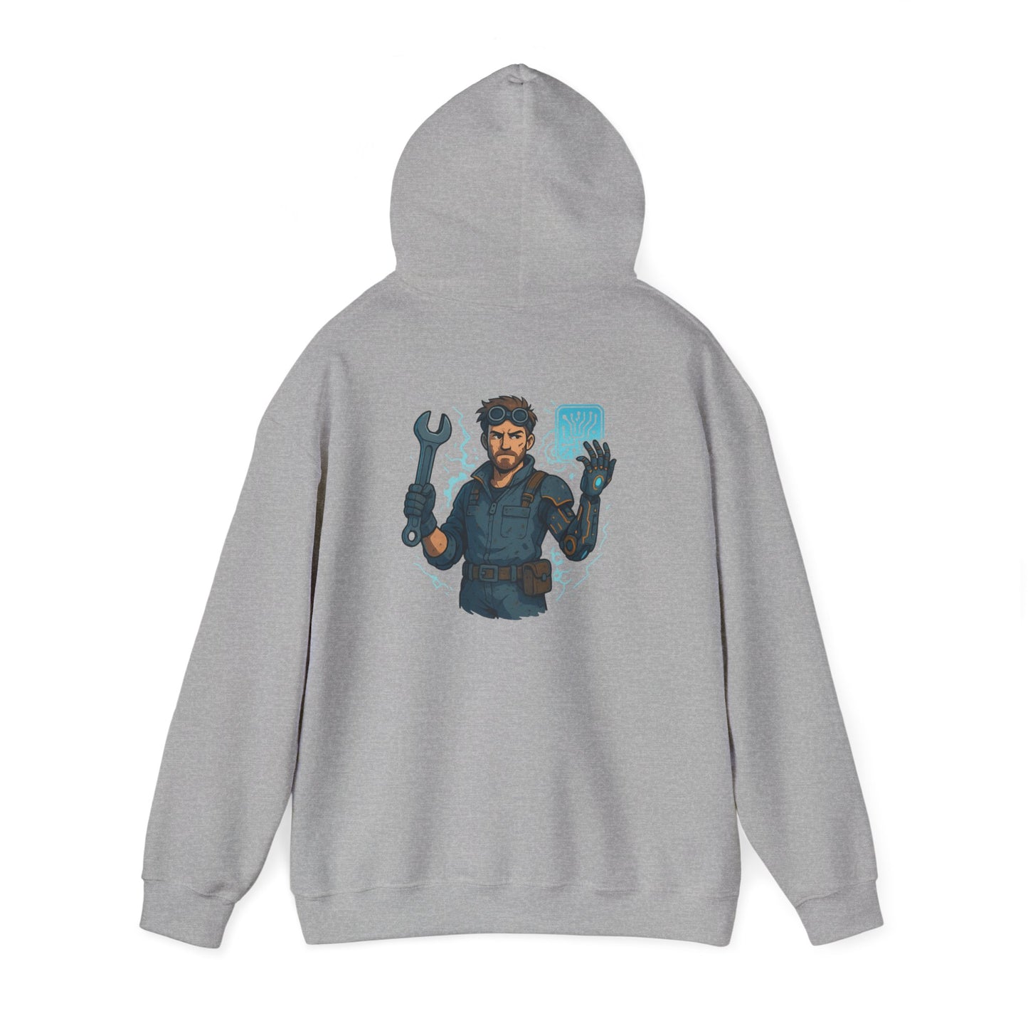 Nerdcore Icons - The Mech Engineer - Unisex Heavy Blend™ Hoodie