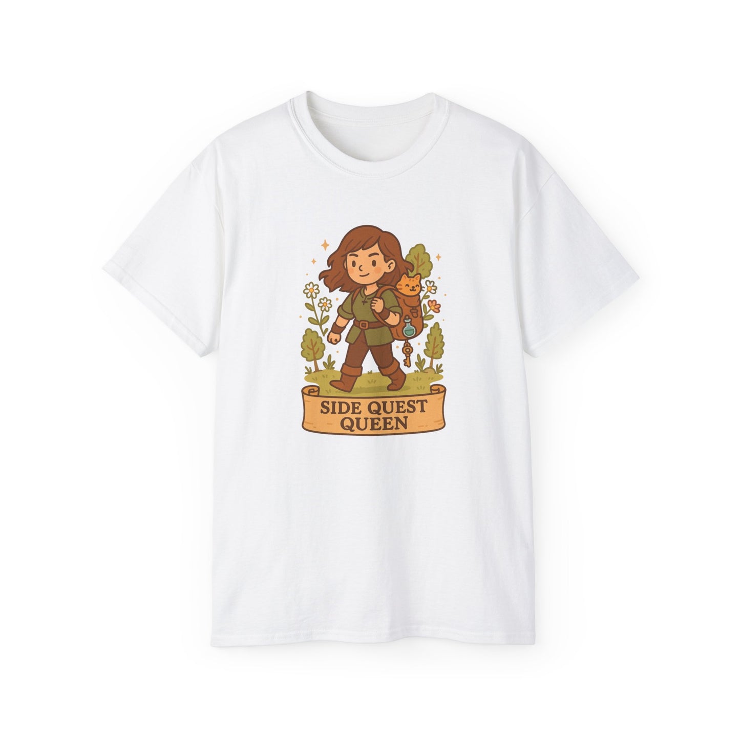 Side Quest Queen - Women's Ultra Cotton Tee