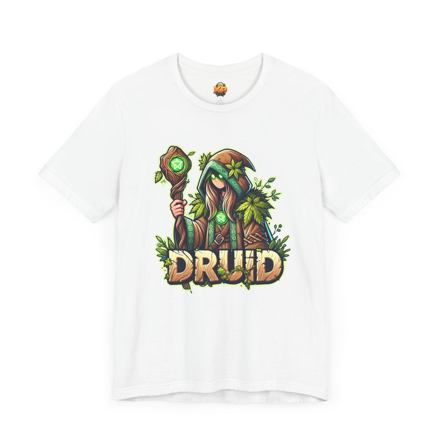 Druid Cartoon - Men's Jersey Short Sleeve Tee