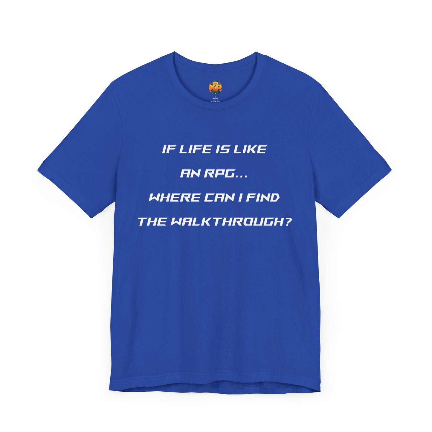 Where is my Walkthrough Guide? Men's Jersey Short Sleeve Tee