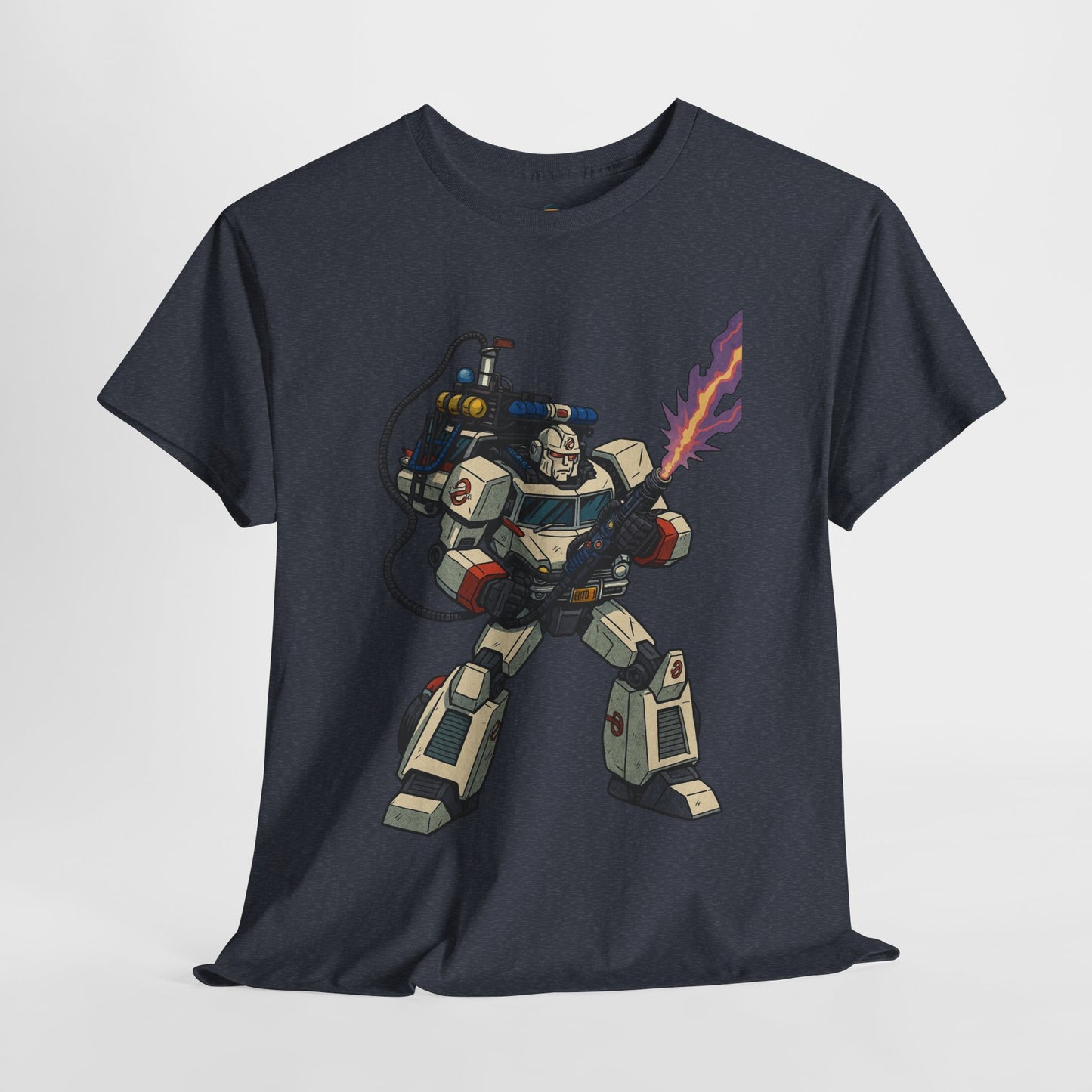Ecto-1 Transformer Crossover - Men's Heavy Cotton T-Shirt
