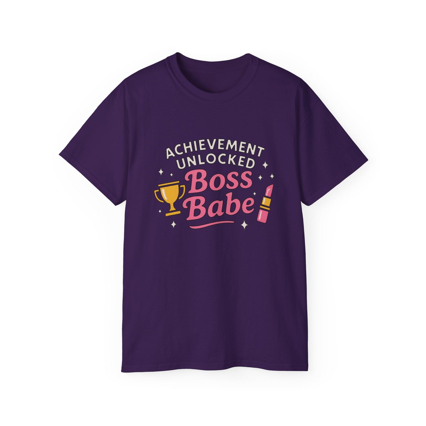 Achievement Unlocked Boss Babe - Women's Ultra Cotton Tee
