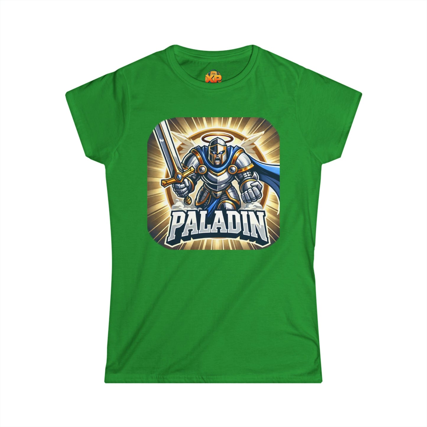 Paladin Cartoon - Women's Softstyle Tee