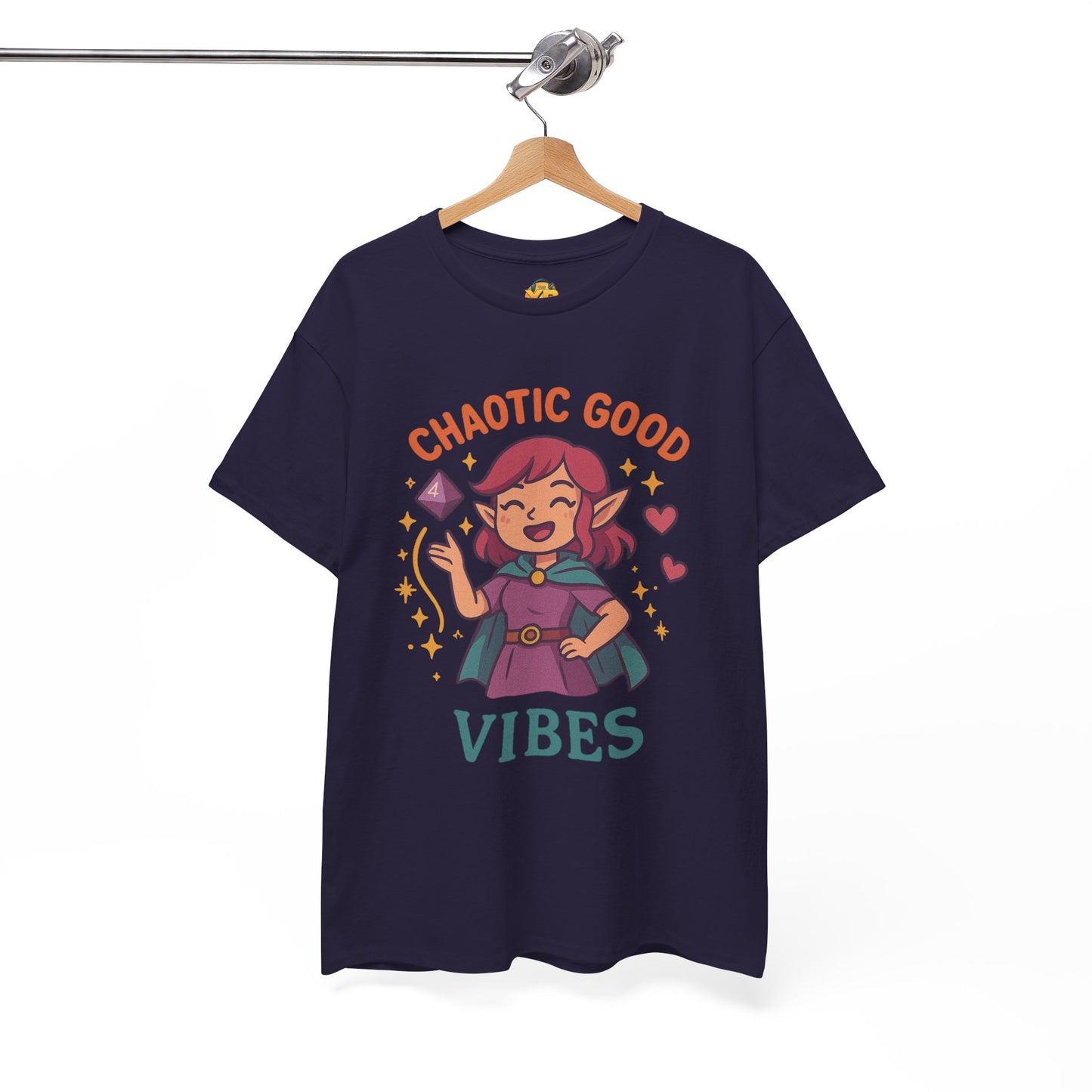 Chaotic Good Vibes - Women's Heavy Cotton Tee