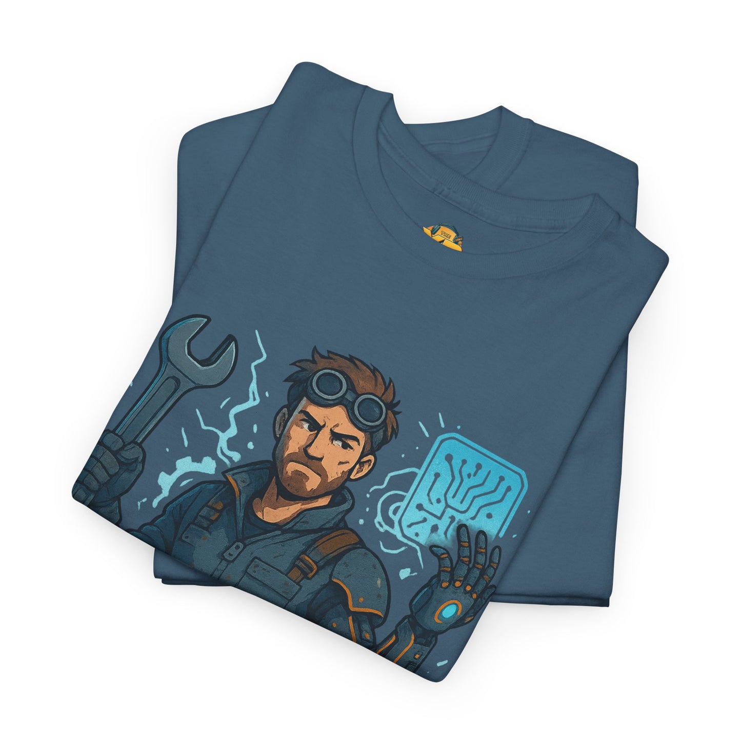 Nerdcore Icons - The Mech Engineer - Unisex Heavy Cotton Tee
