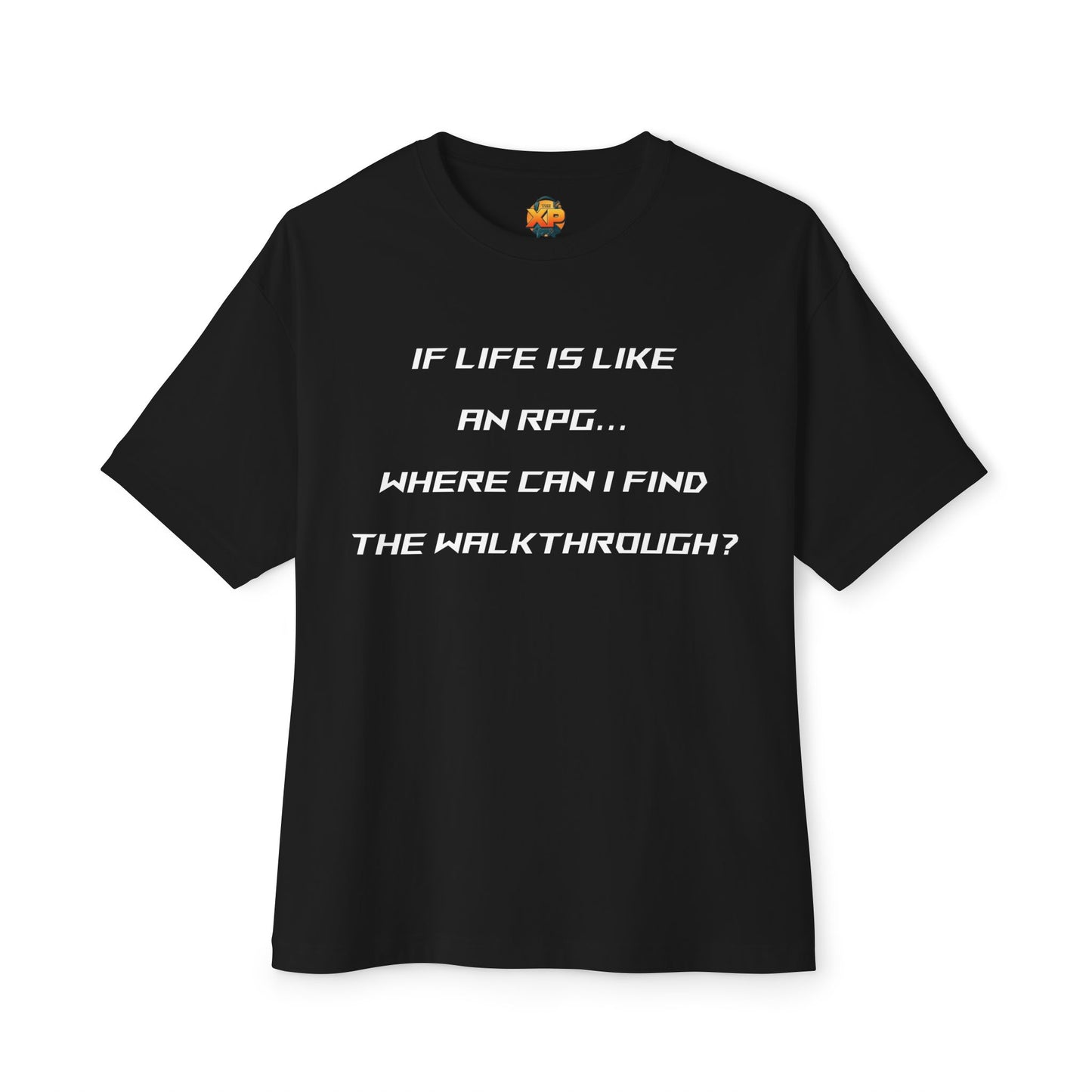 Where is my Walkthrough Guide? Women's Oversized Boxy Tee